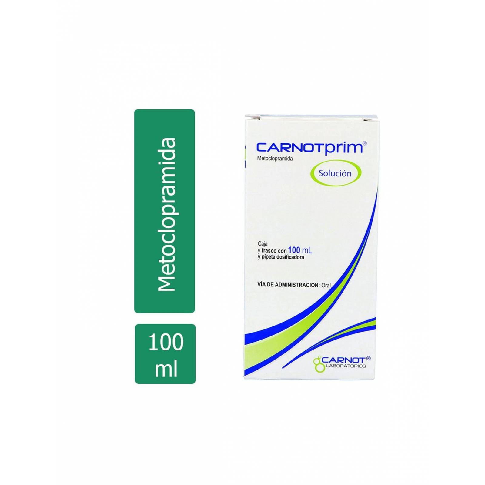 Carnotprim Solución Caja Con Frasco Con 100 mL y Dosificador 