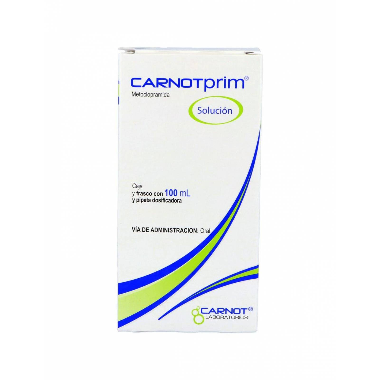 Carnotprim Solución Caja Con Frasco Con 100 mL y Dosificador 