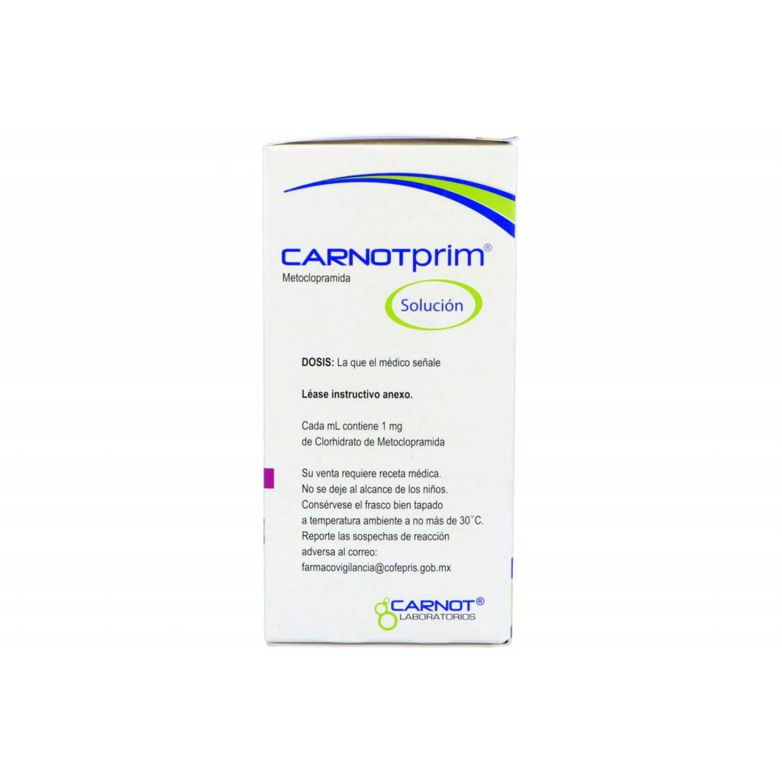 Carnotprim Solución Caja Con Frasco Con 100 mL y Dosificador 