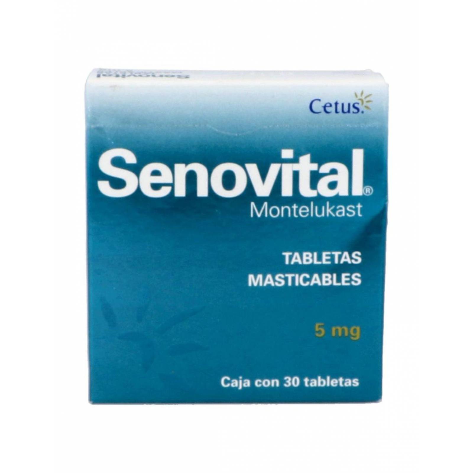 Senovital 5 mg Caja Con 30 Tabletas Masticables 