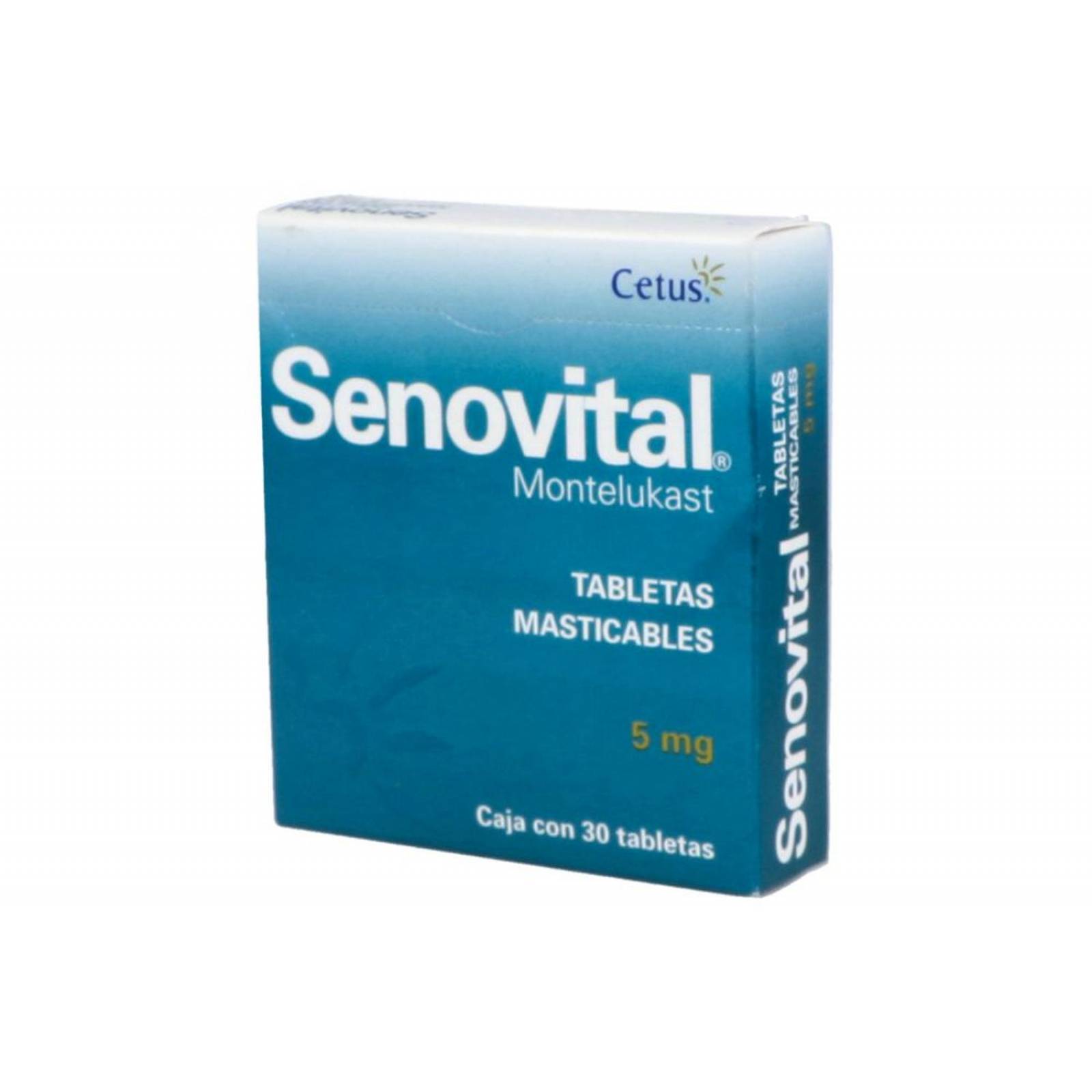 Senovital 5 mg Caja Con 30 Tabletas Masticables 