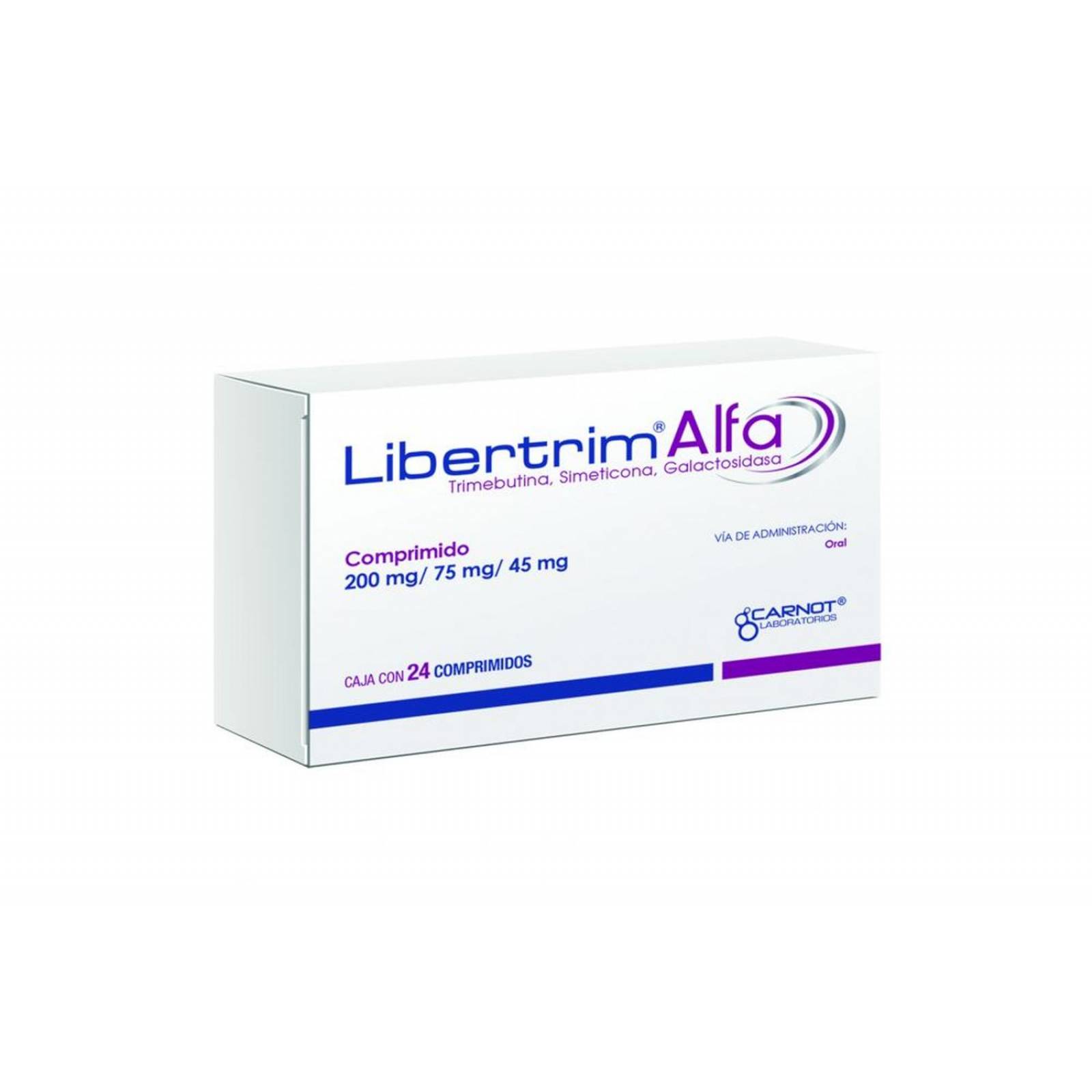 Libertrim Alfa 200 mg/75 mg/45 mg Caja Con 24 Comprimidos 