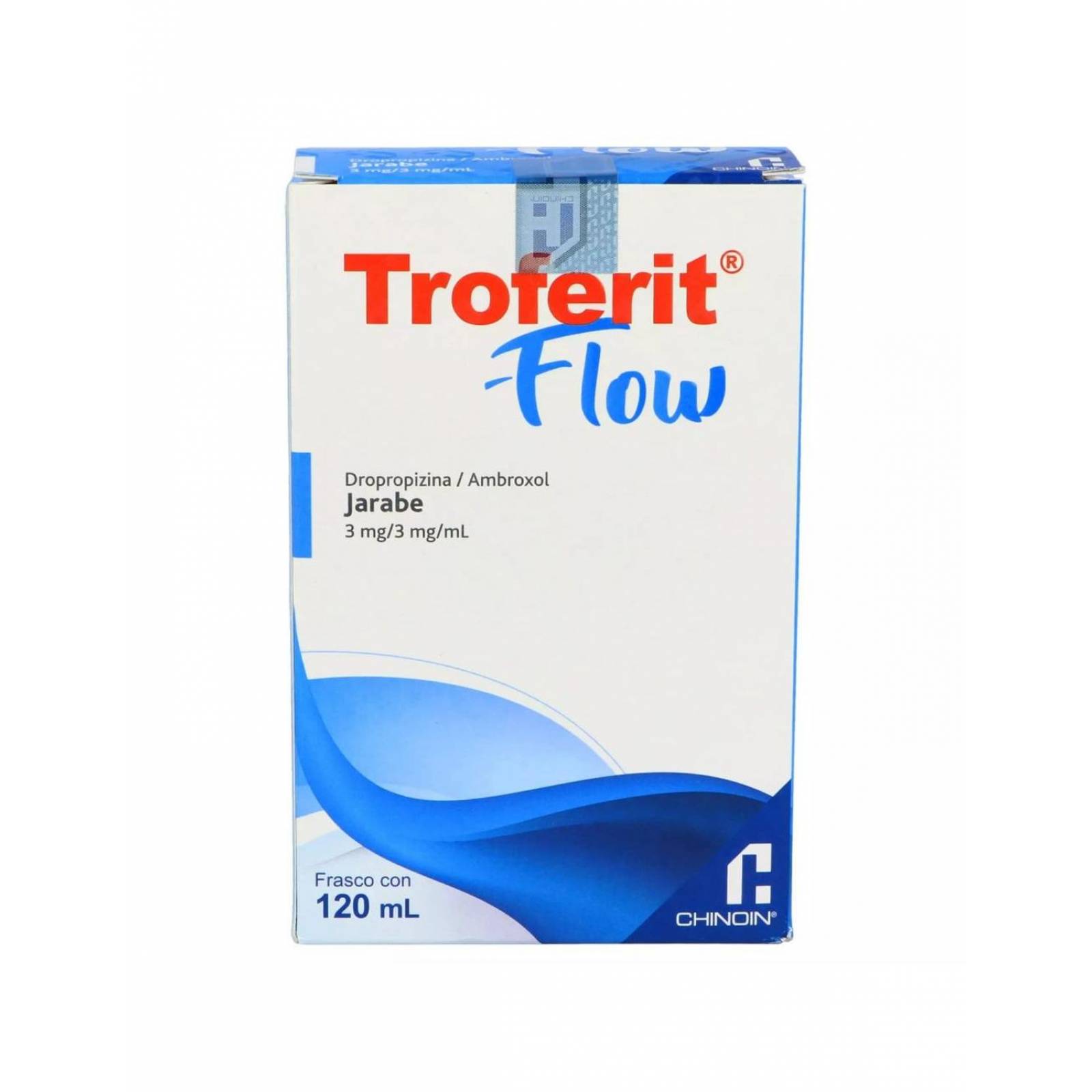 Troferit Flow Jarabe Caja Con Frasco Con 120 mL 