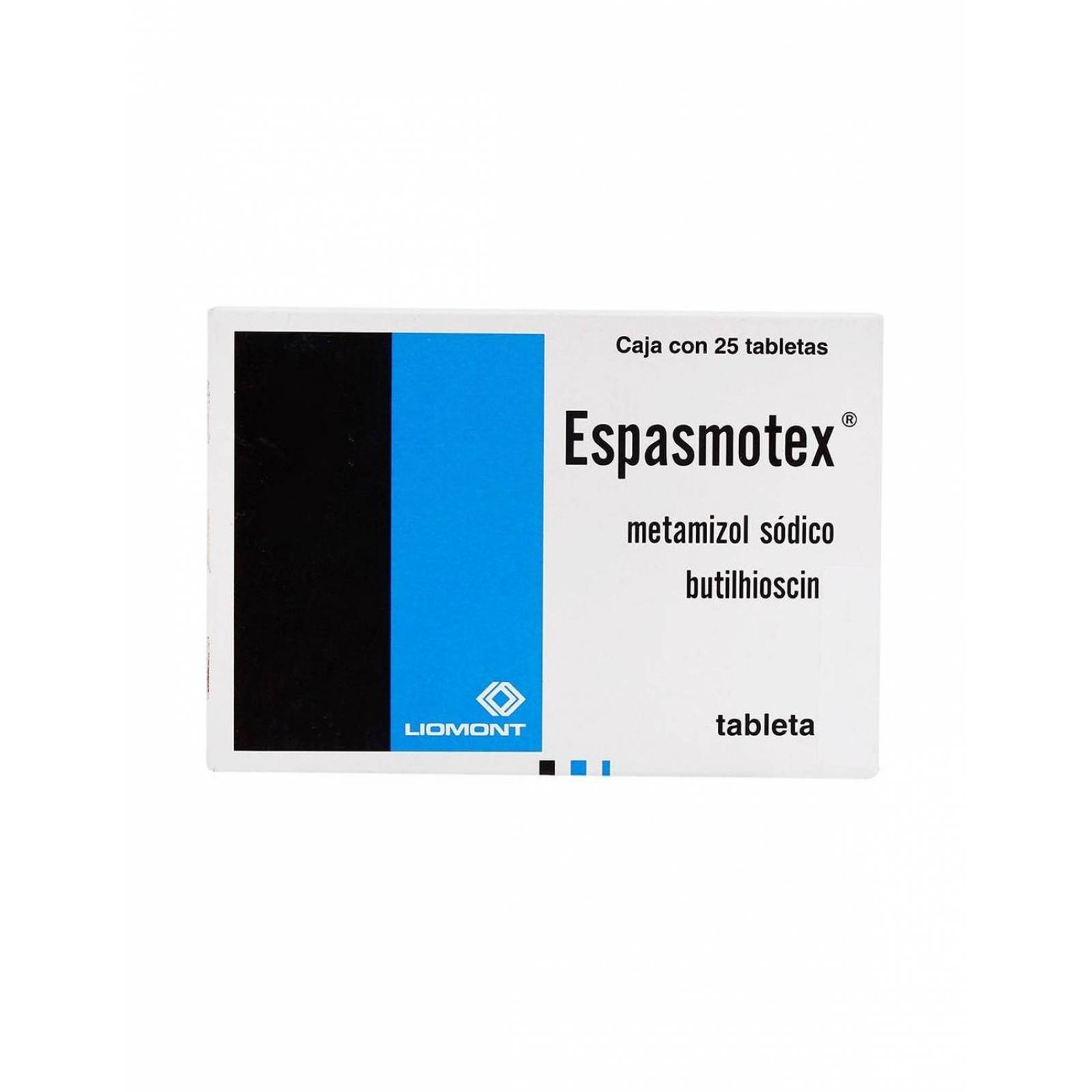 Espasmotex Caja Con 25 Tabletas 