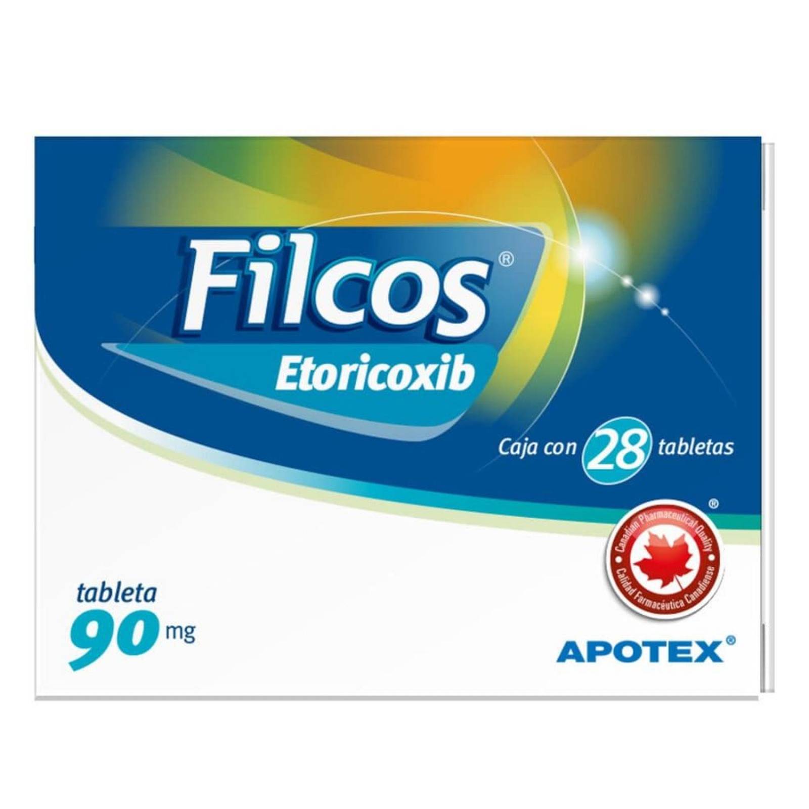 Filcos 90 mg Caja Con Blíster Con 28 Tabletas 