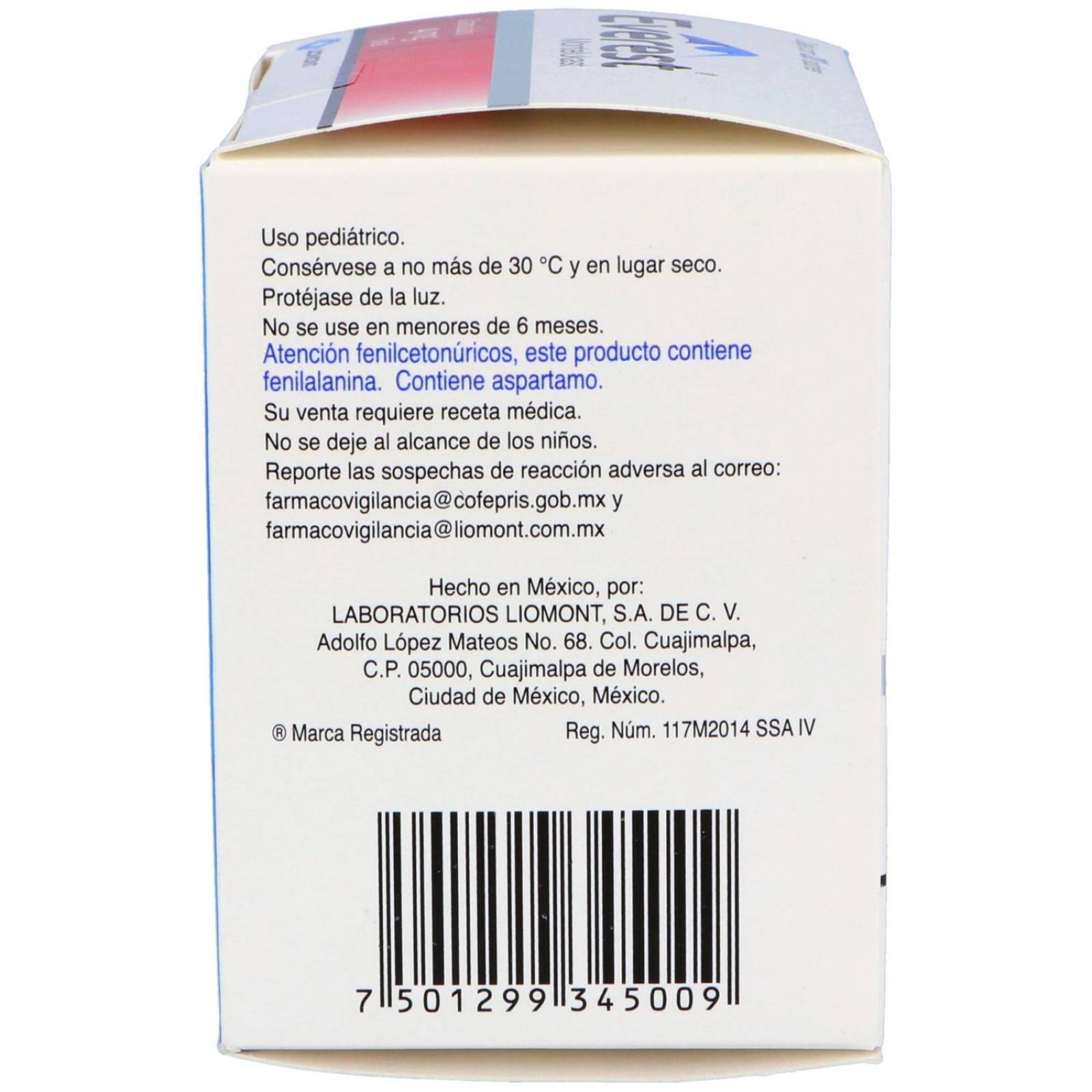 Everest Granulado 4 mg Caja Con 20 Sobres 