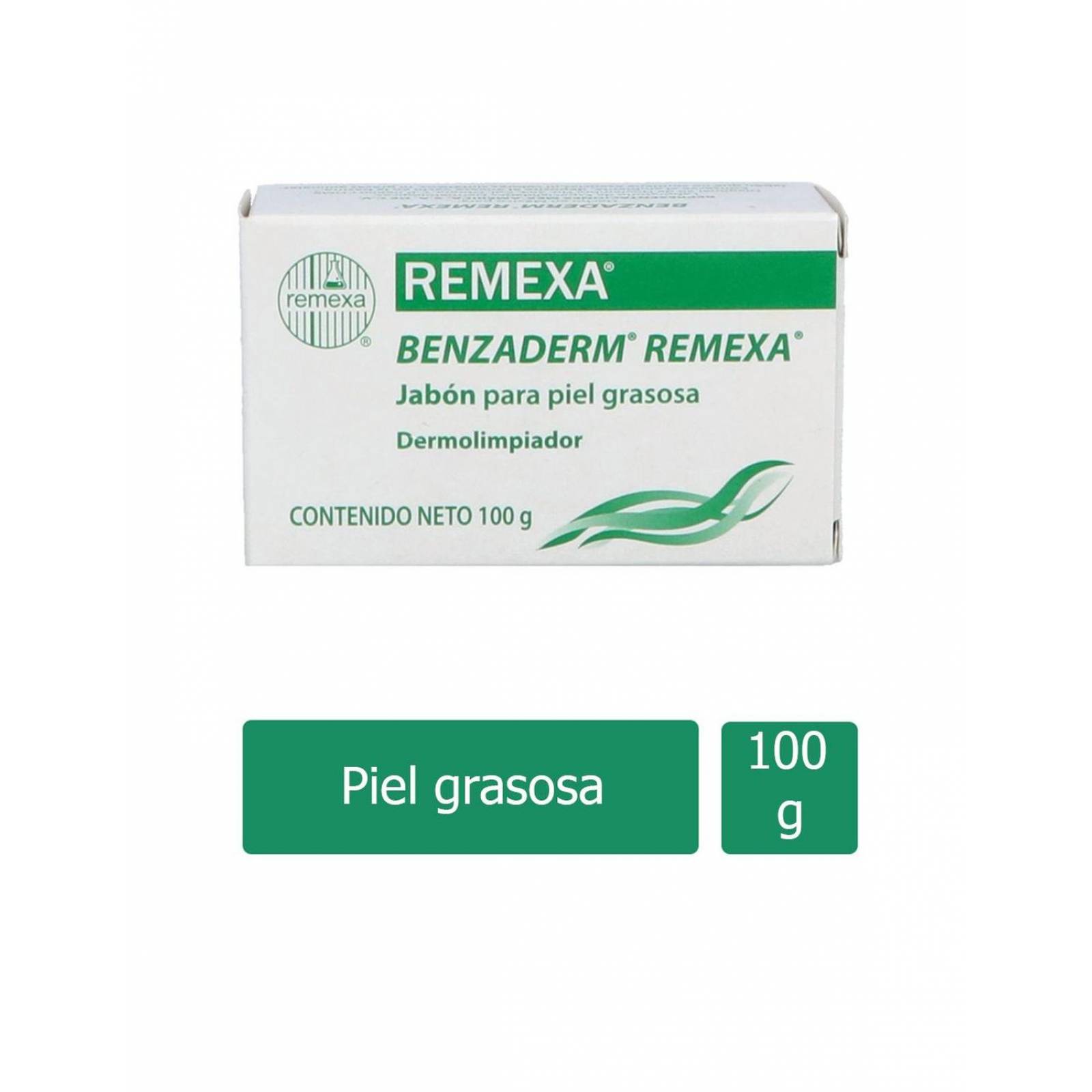 Benzaderm Jabón En Barra Con 100g 