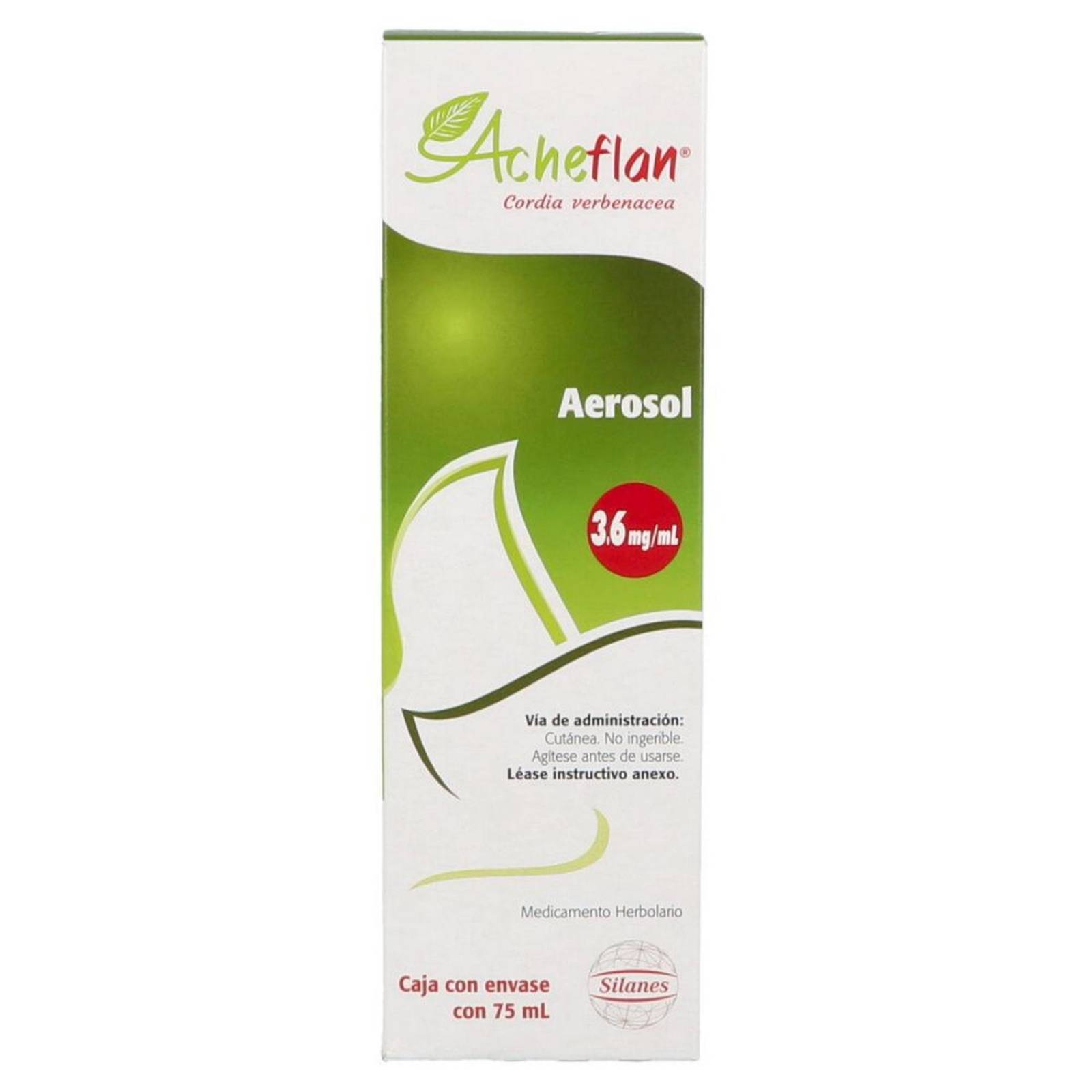 Acheflan Aerosol 3.6 mg/mL Caja Con Envase Con 75 mL 