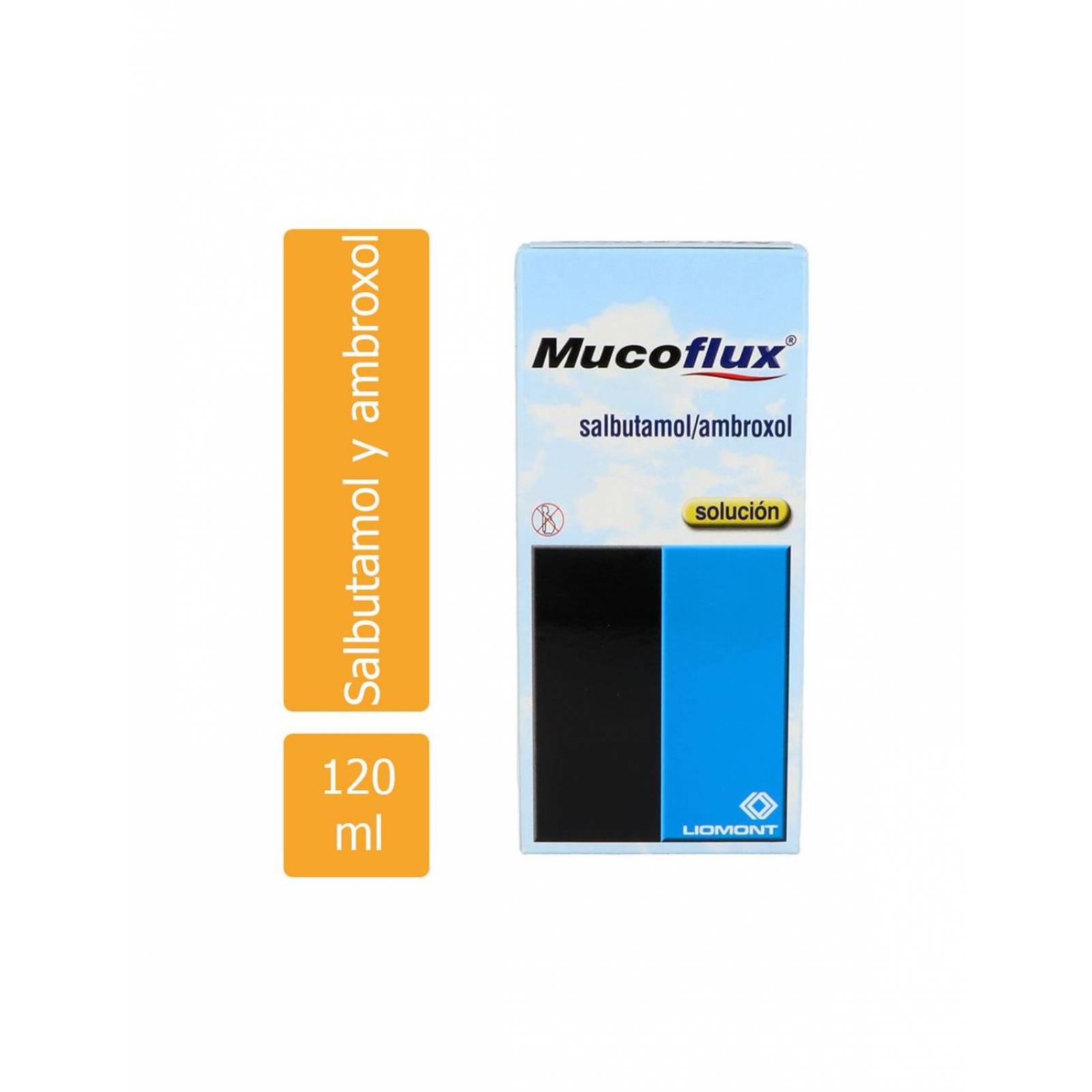 Mucoflux Solución Caja Con 1 Frasco Con 120 mL 