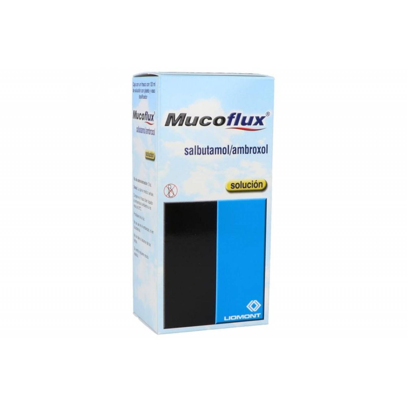Mucoflux Solución Caja Con 1 Frasco Con 120 mL 