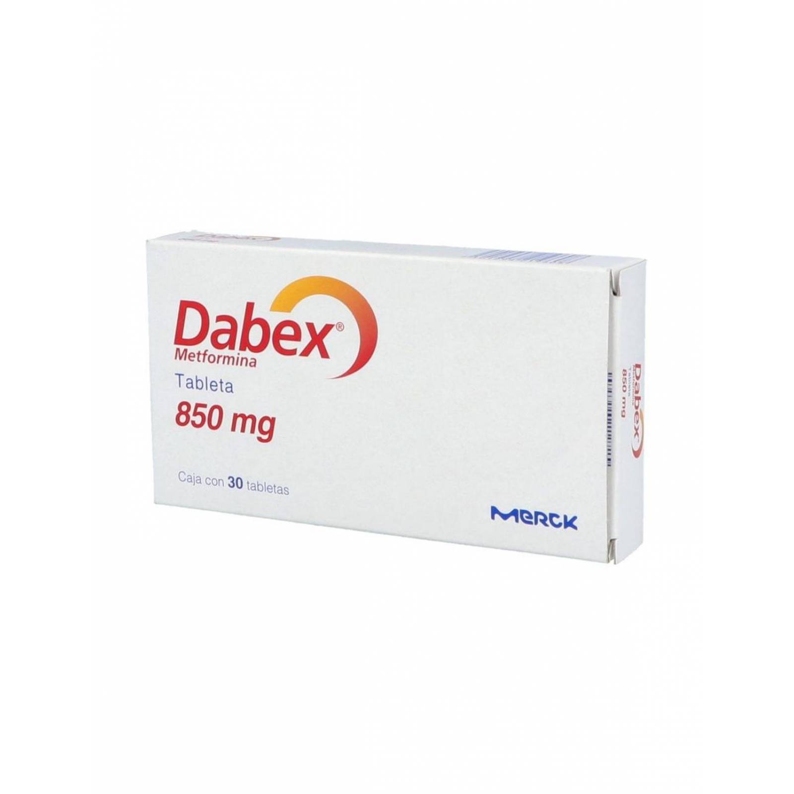 Dabex 850 mg Caja Con 30 Tabletas 