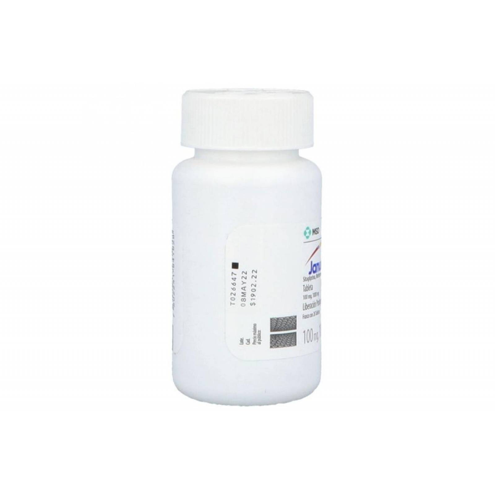 Janumet XR 100 / 1000 mg Frasco Con 28 Tabletas 