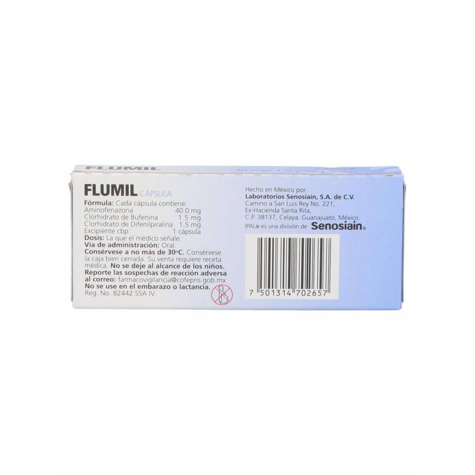 Flumil Caja Con 20 Cápsulas 