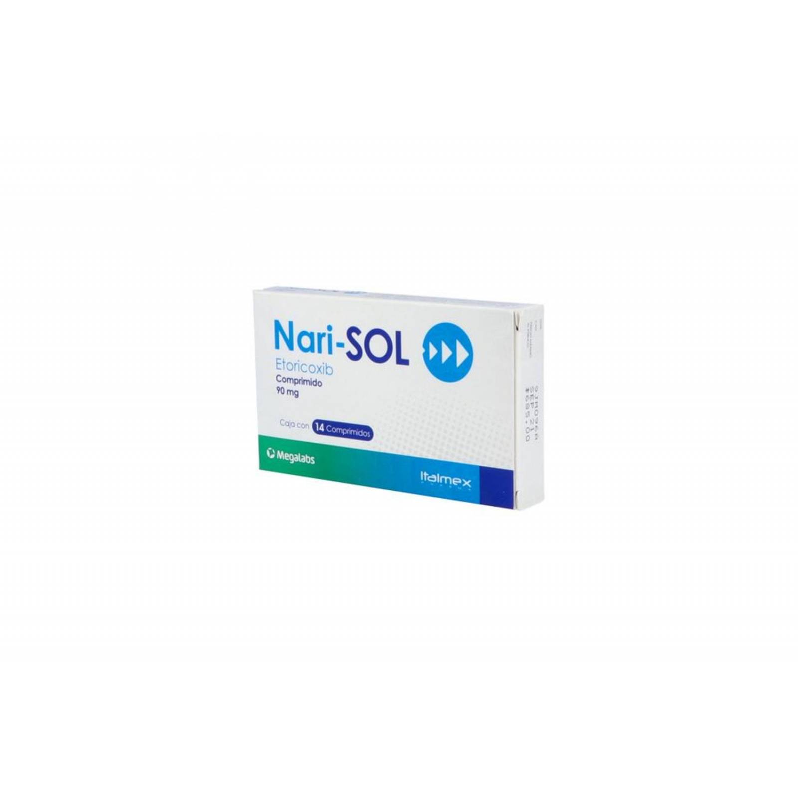 Nari-Sol 90 mg Caja Con 14 Comprimidos 