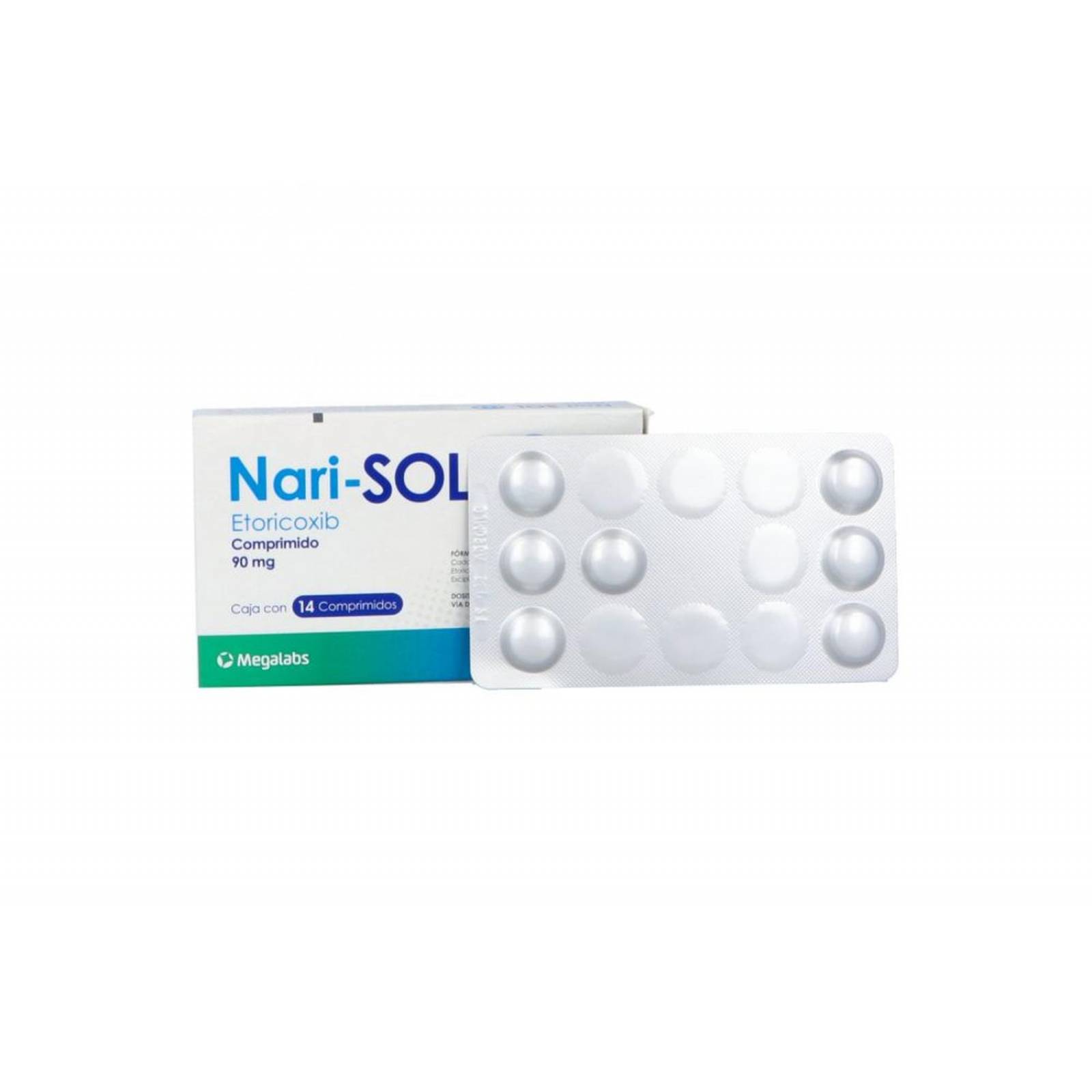 Nari-Sol 90 mg Caja Con 14 Comprimidos 