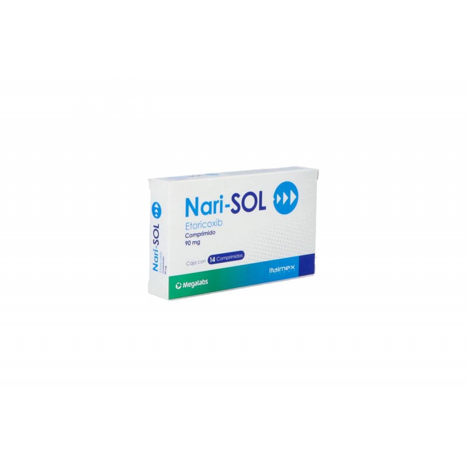 Nari-Sol 90 mg Caja Con 14 Comprimidos 