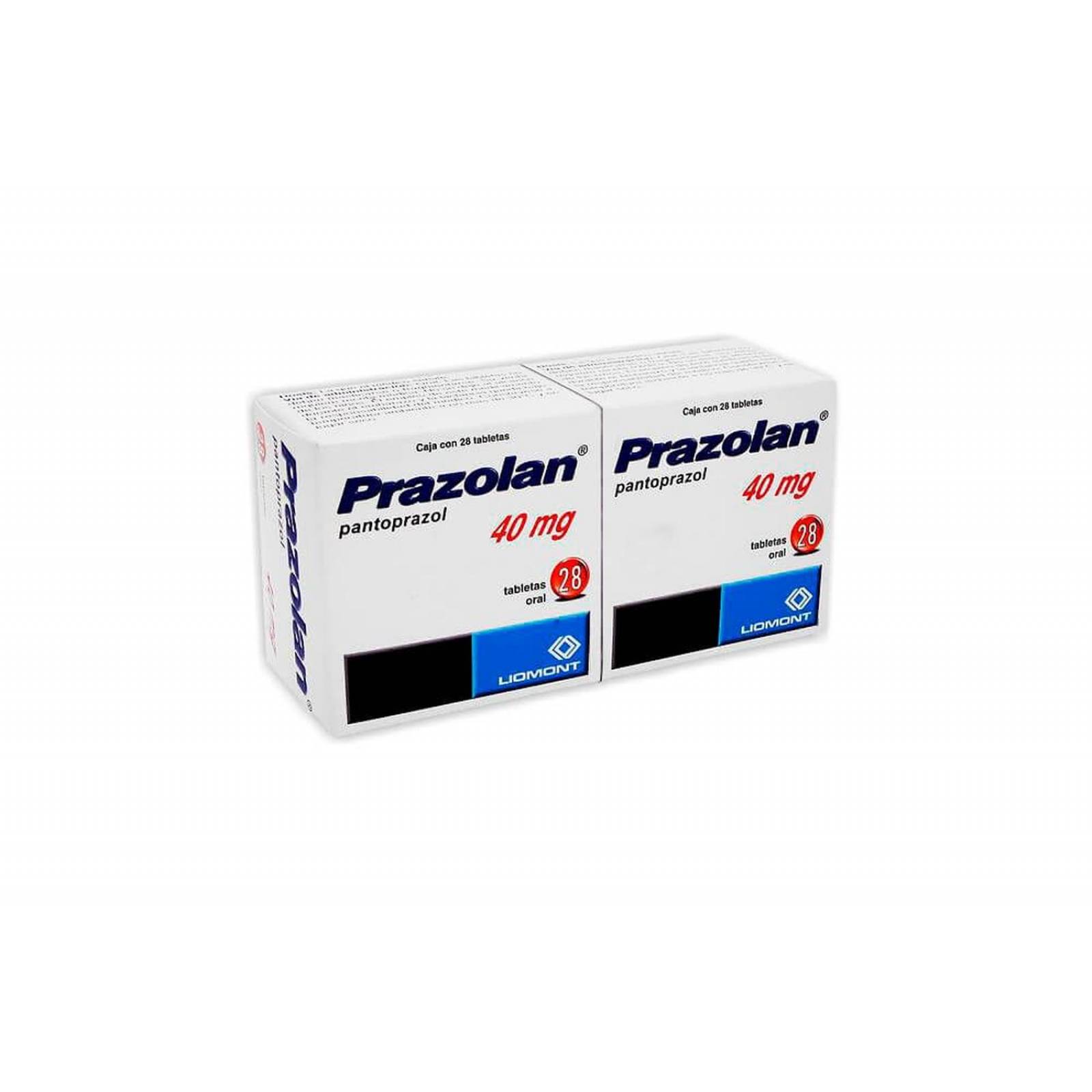 Prazolan Dual 40 mg Caja Con 56 Tabletas 