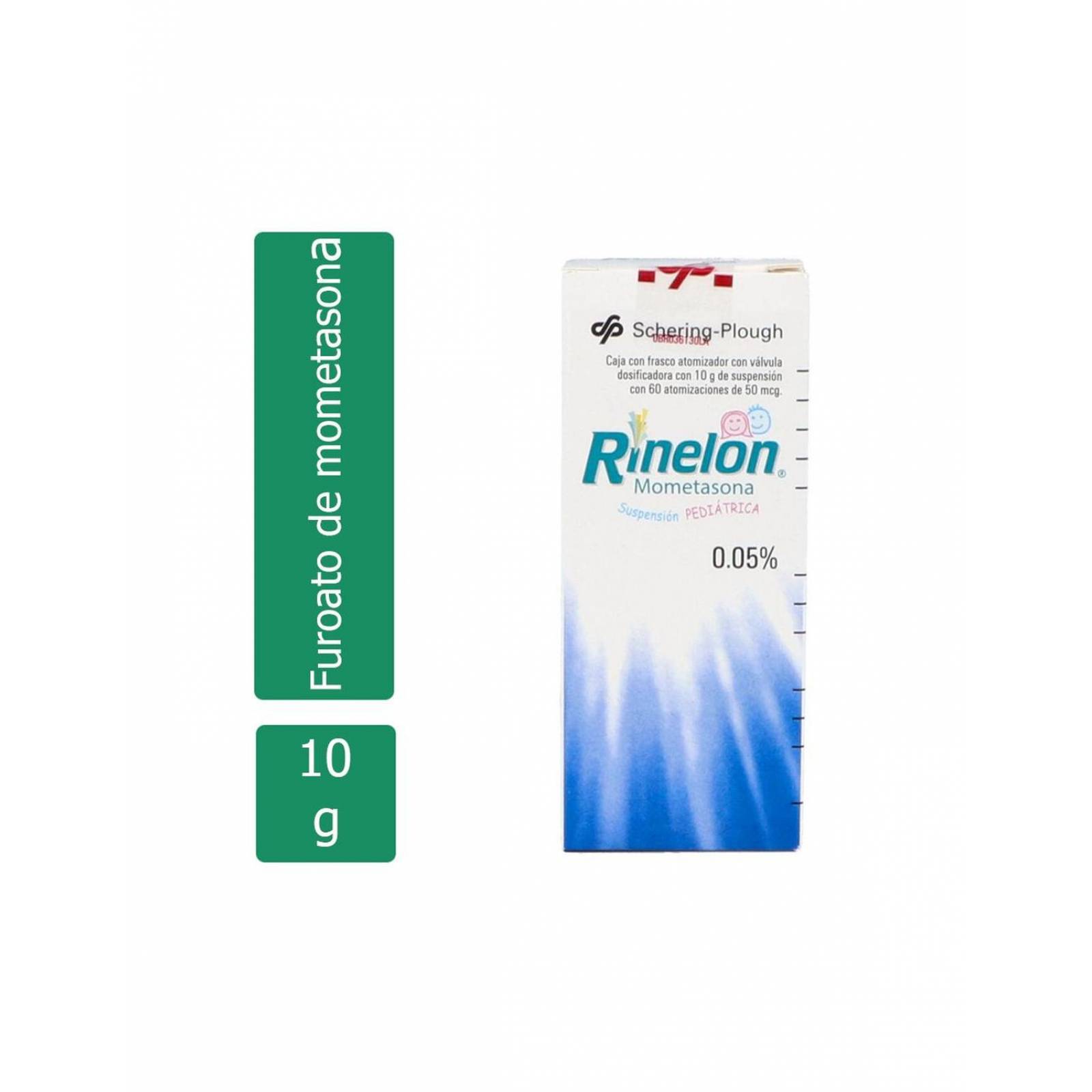 Rinelon Nasal Pediátrico 0.05% Caja Con Frasco Nebulizador Con 10 g 