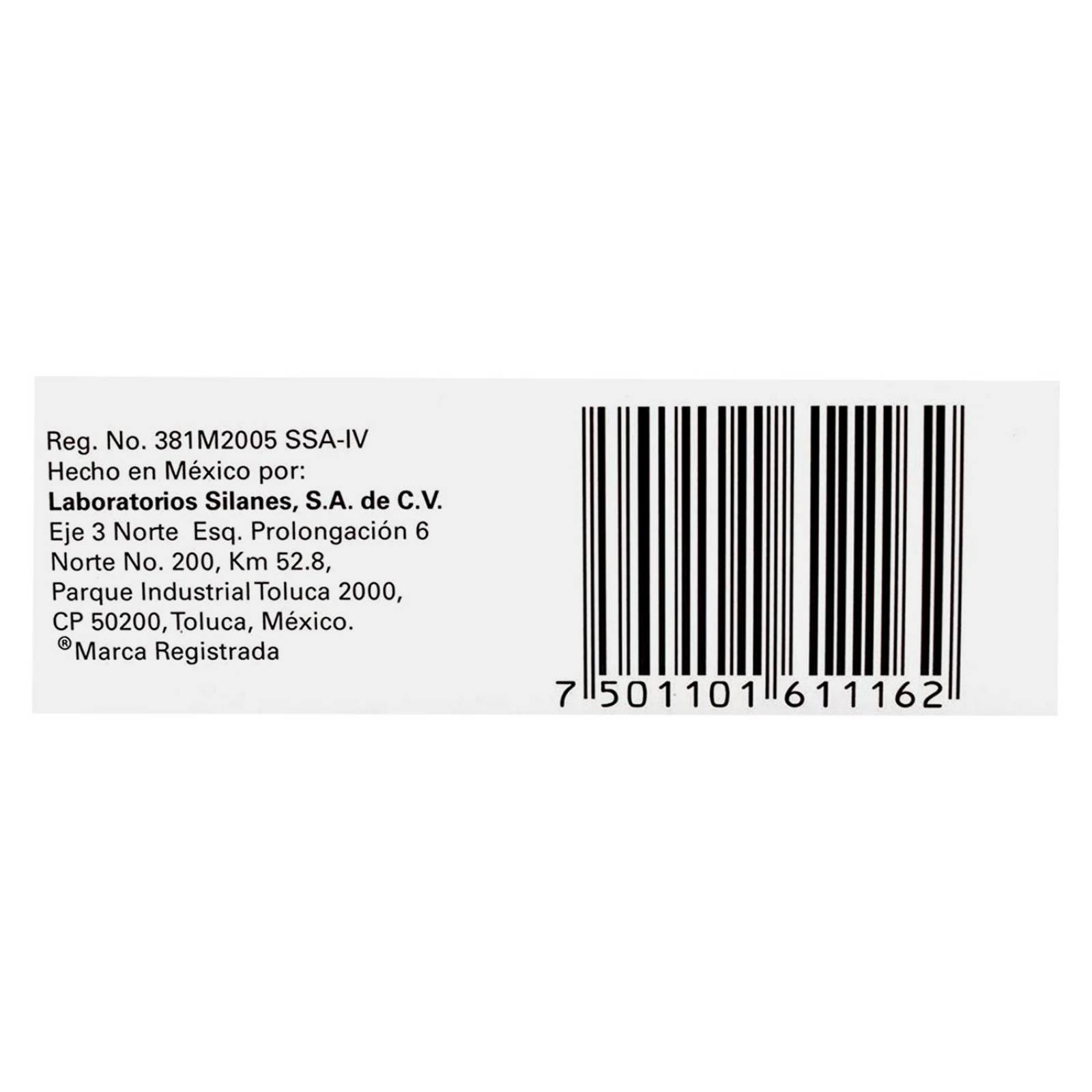 Glimetal-Lex 850 mg / 4 mg Caja Con 30 Tabletas 