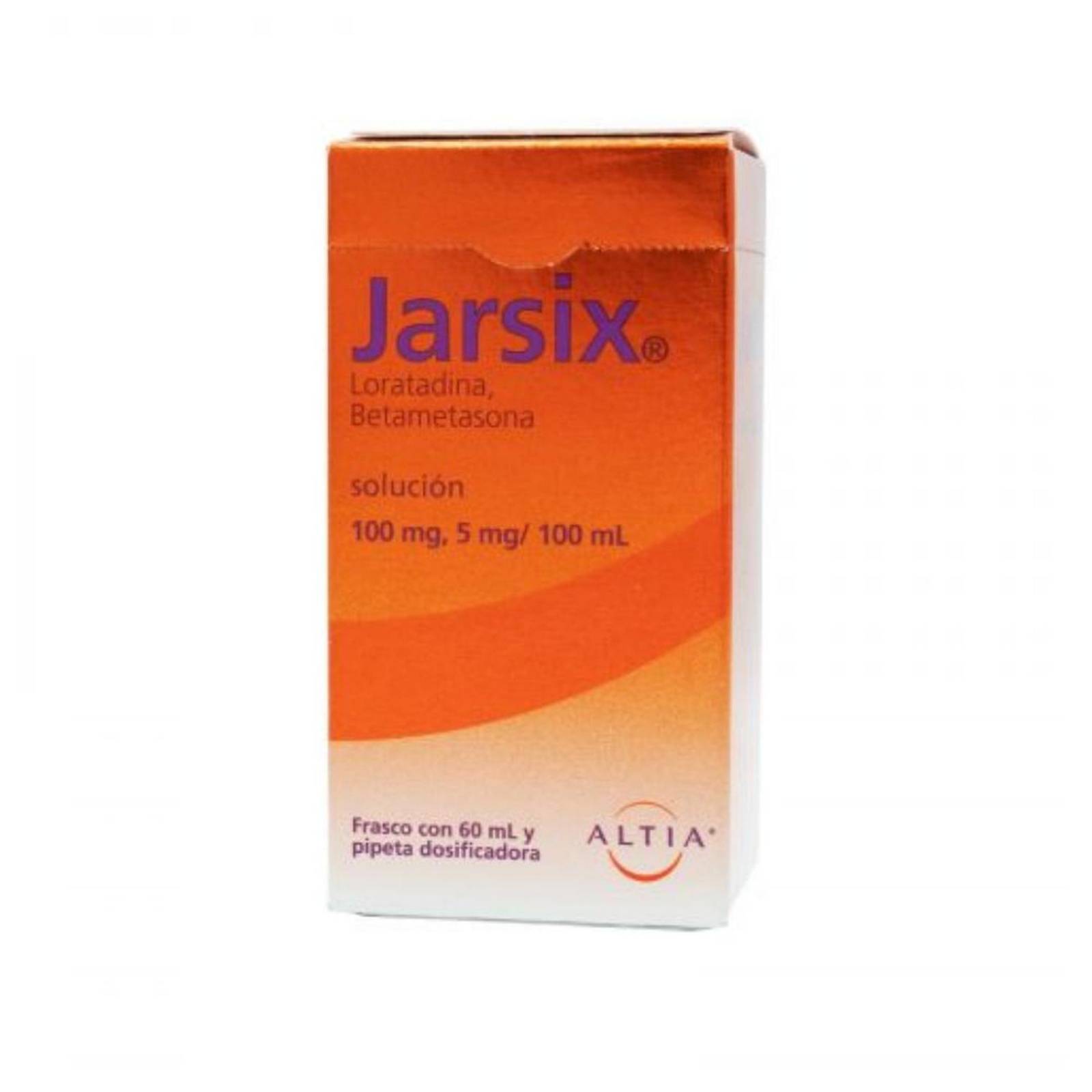 Jarsix 100 mg/5 mg Solución Frasco Con 60 mL 