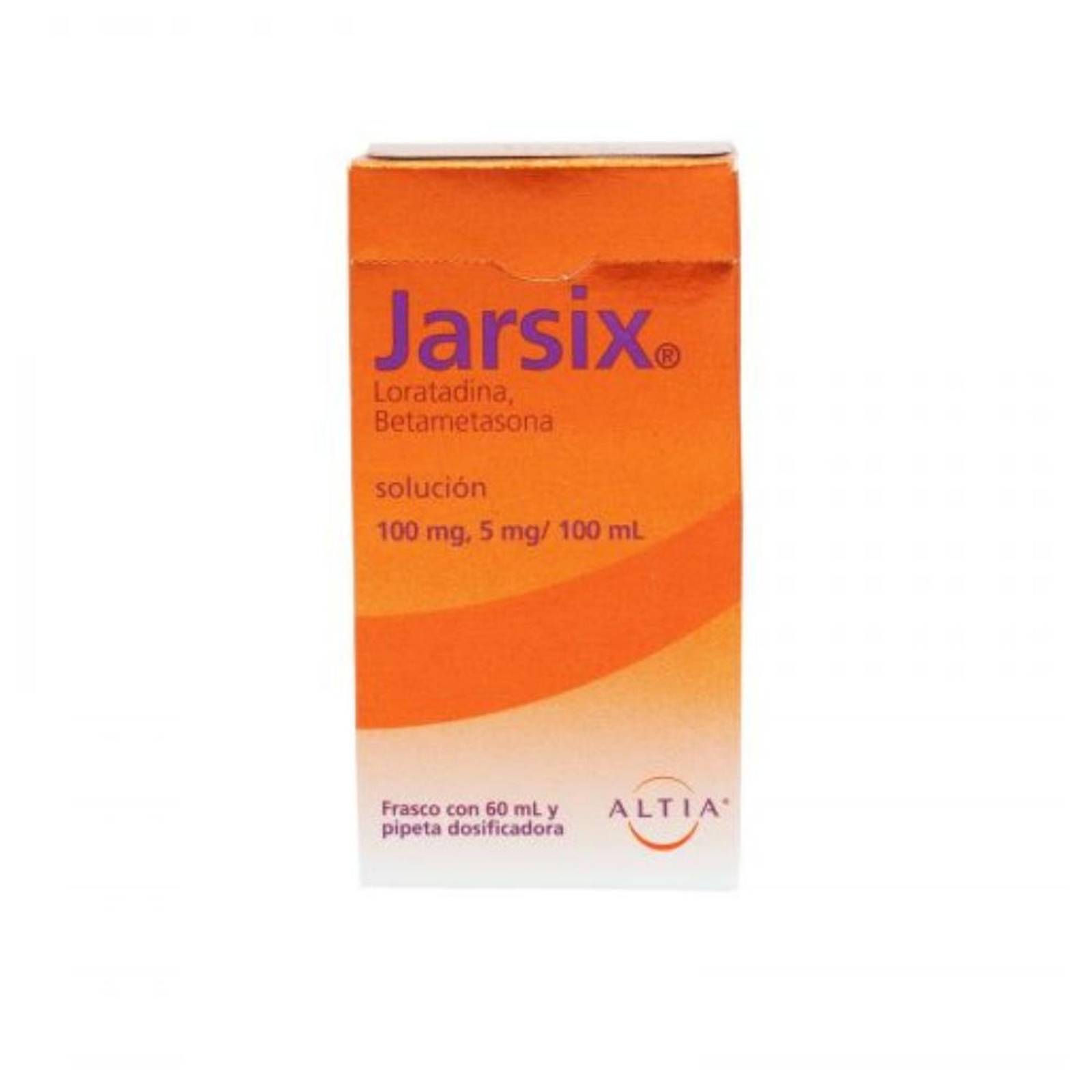 Jarsix 100 mg/5 mg Solución Frasco Con 60 mL 