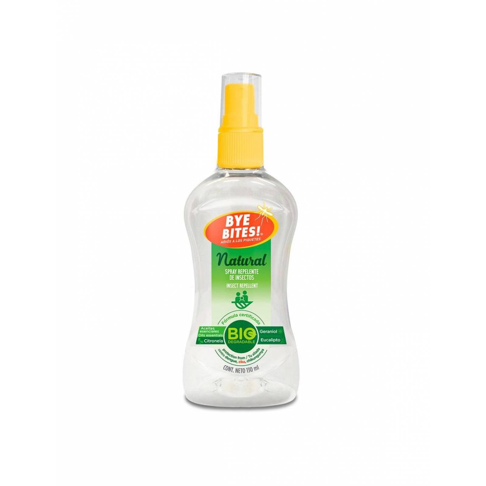 Bye Bites Repelente De Insectos Frasco Spray Con 125 mL 