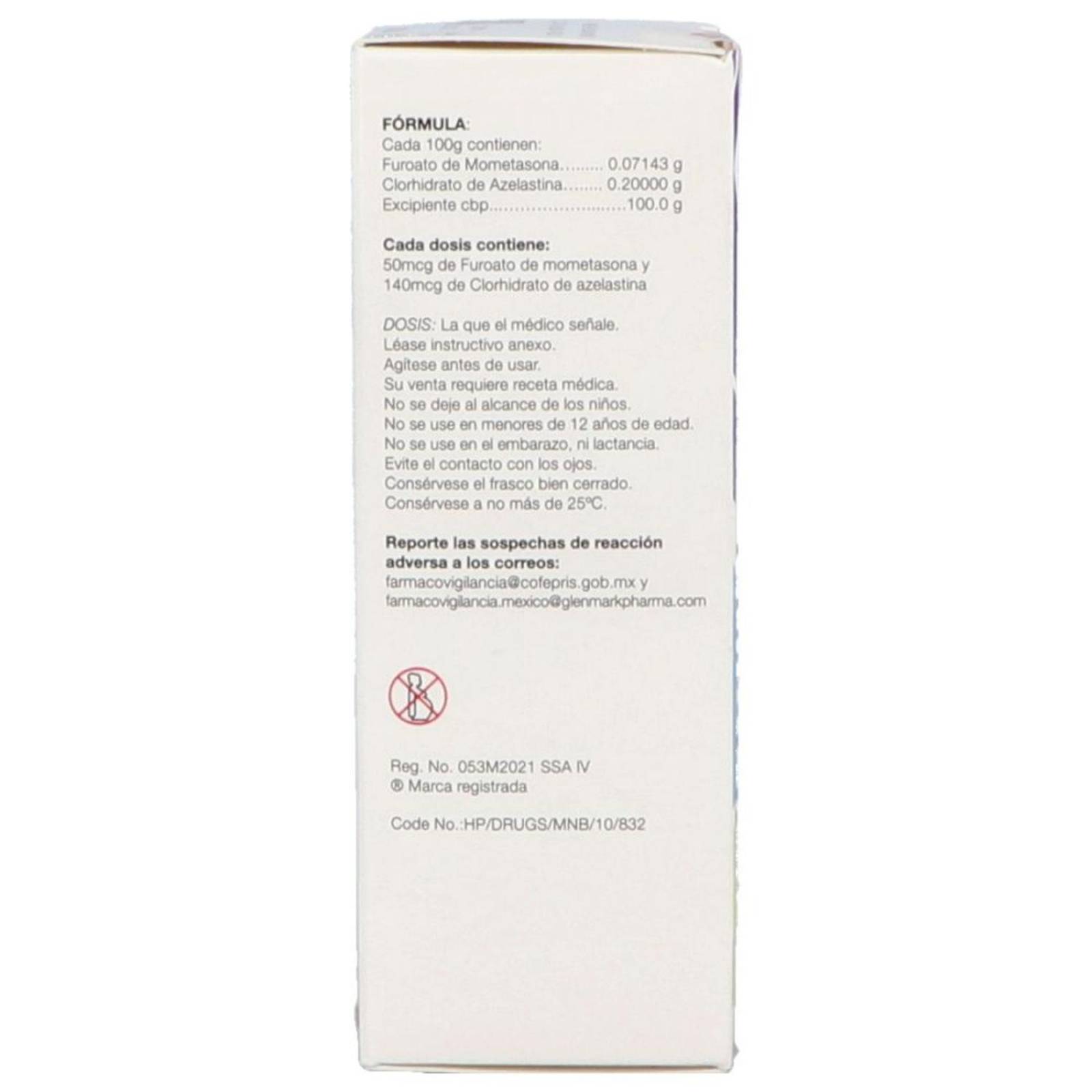 Dirnelid AZ 50 /140 mcg Suspensión De Inhalación 150 Dosis 