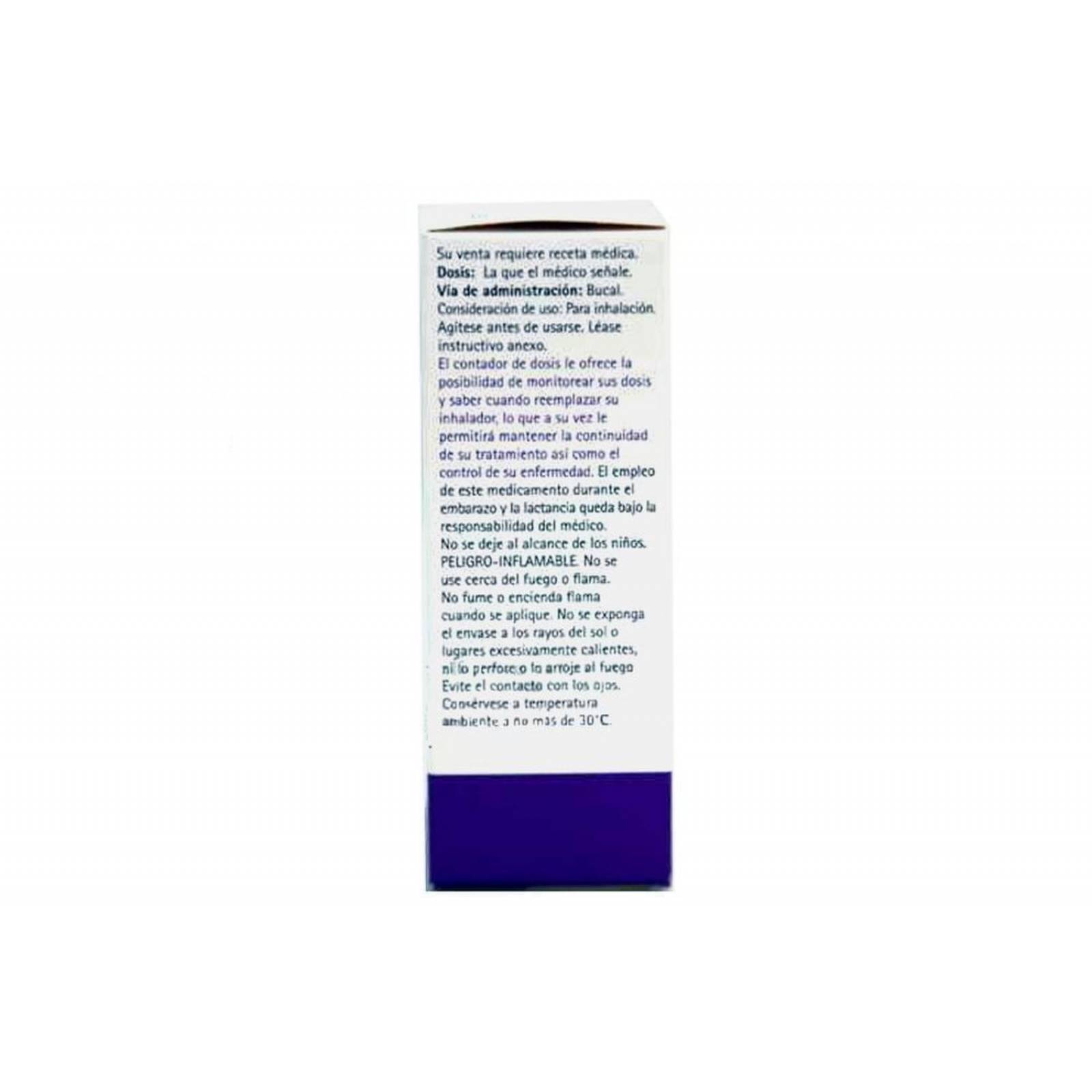 Seretide Evohaler Aerosol 25 mcg / 50 mcg Caja Con Frasco Con 120 Dosis 