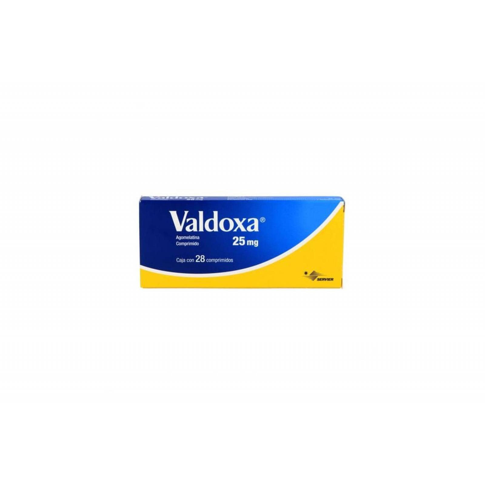 Valdoxa 25 mg Caja Con 28 Comprimidos 