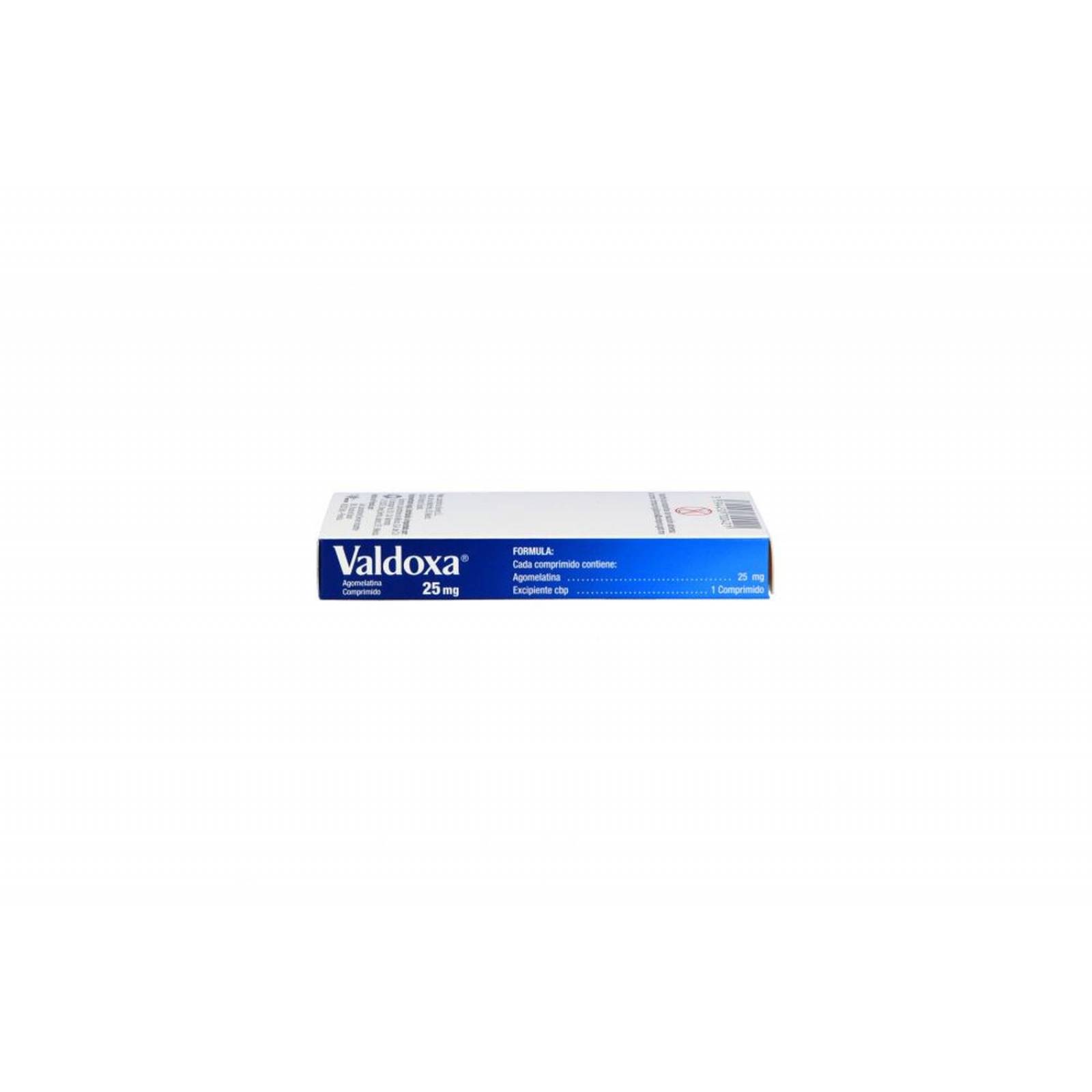 Valdoxa 25 mg Caja Con 28 Comprimidos 