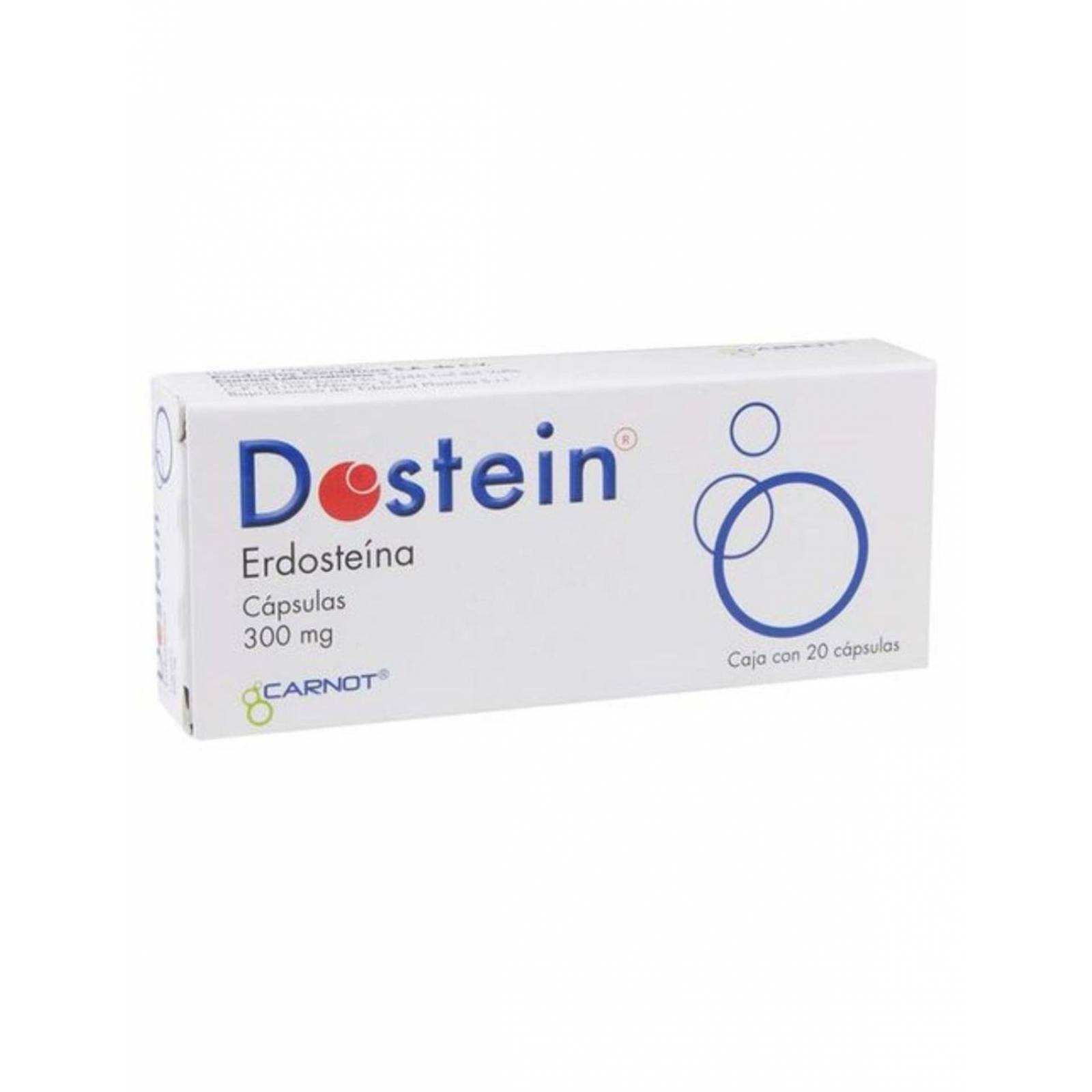 Dostein 300 mg Caja Con 20 Cápsulas 