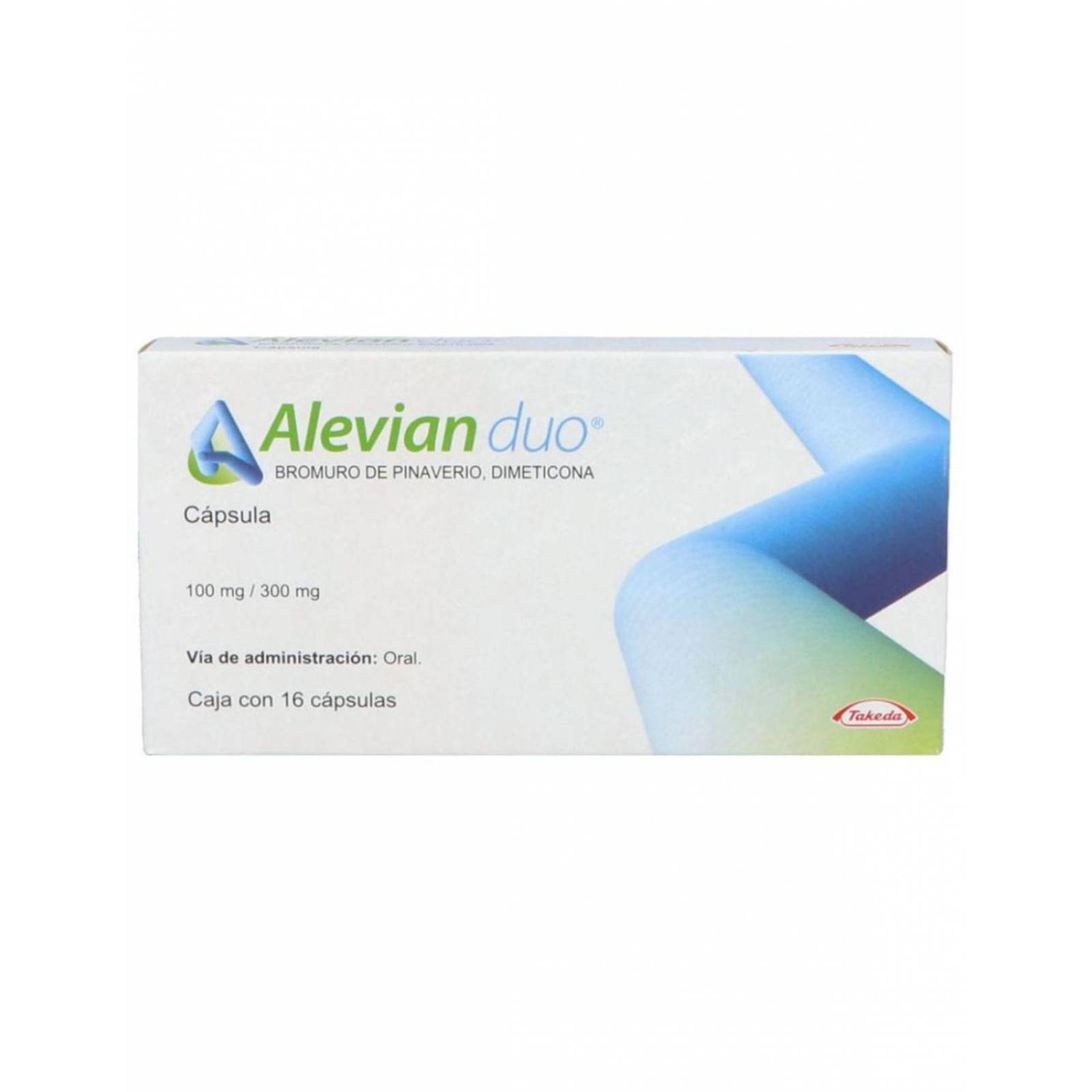 Alevian Duo 100 mg / 300 mg Caja Con 16 Cápsulas 