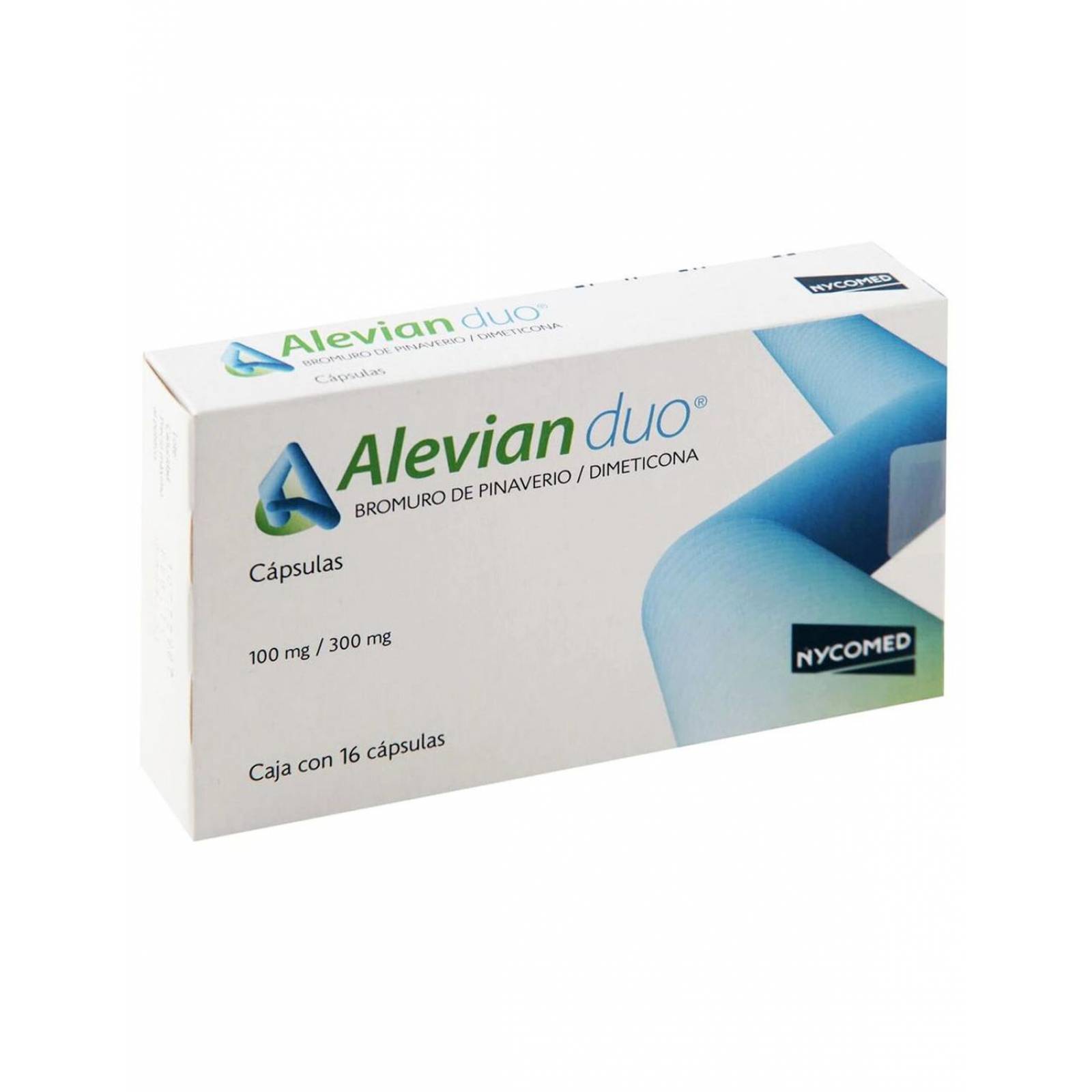 Alevian Duo 100 mg / 300 mg Caja Con 16 Cápsulas 