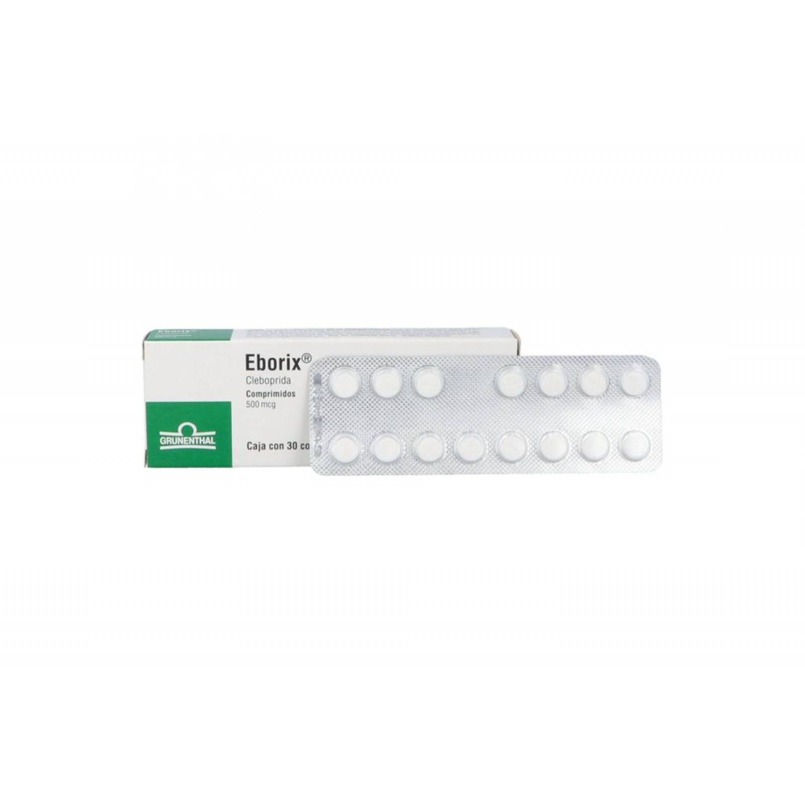 Eborix 500mcg Caja Con 30 Comprimidos 