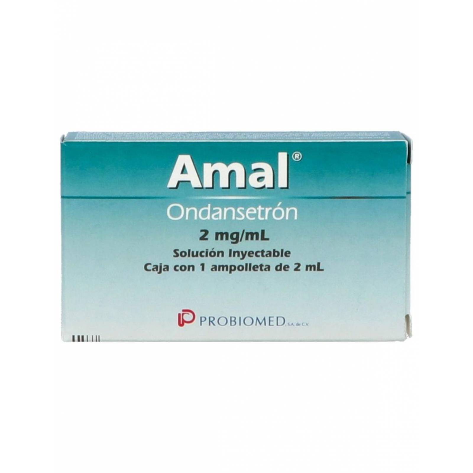 Amal 2 mg Solución Inyectable Caja Con 1 Ampolleta De 2 mL 