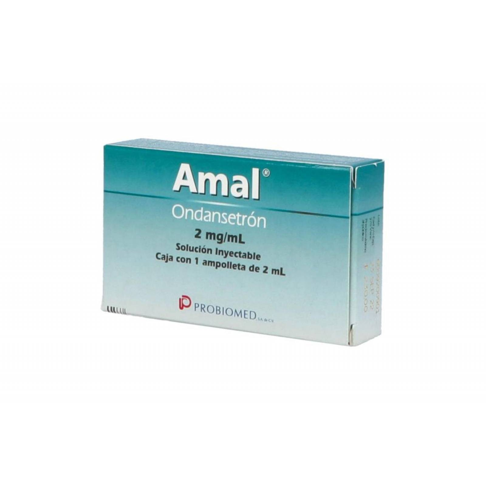 Amal 2 mg Solución Inyectable Caja Con 1 Ampolleta De 2 mL 