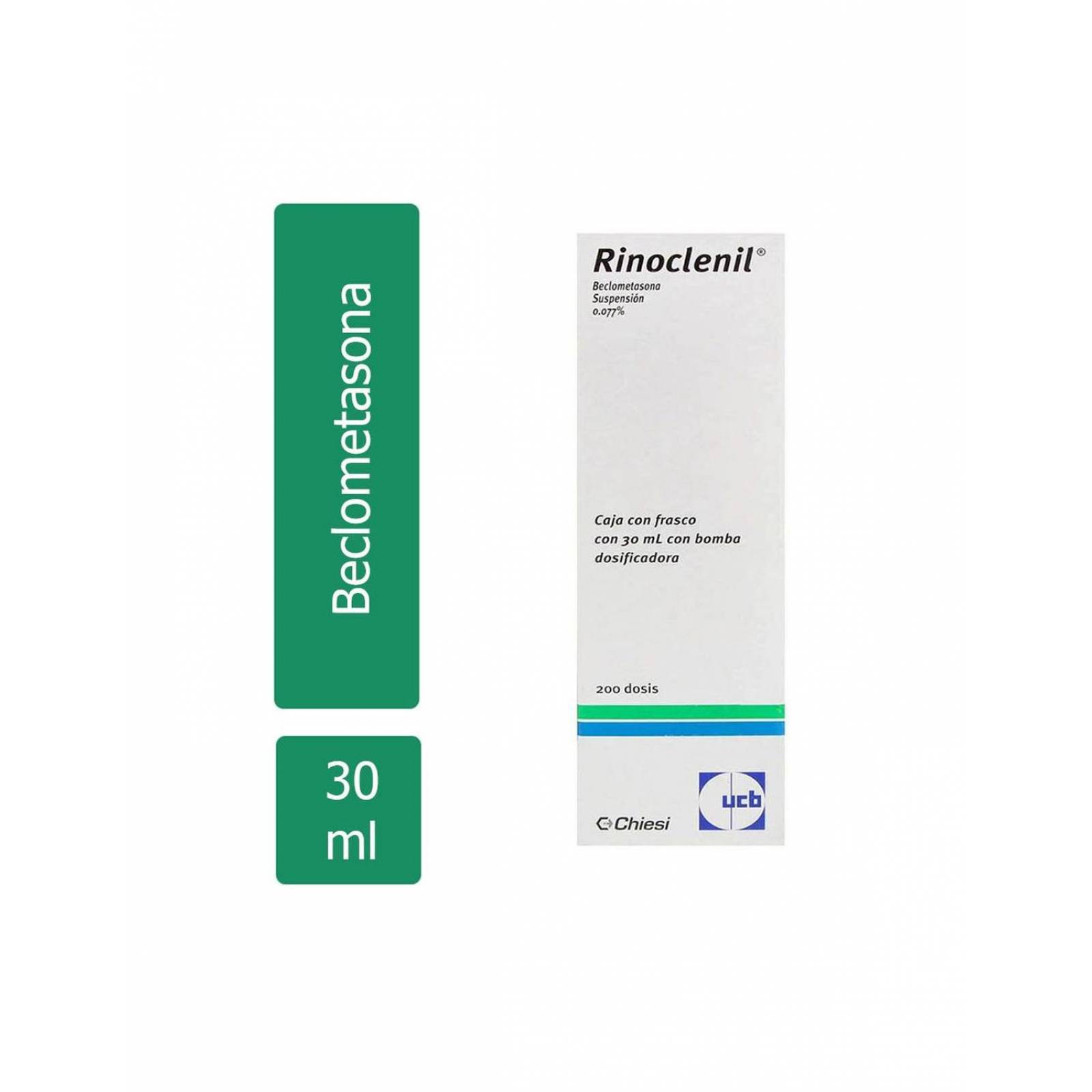 Rinoclenil Suspensión Con 1 Frasco Con 30 mL Con Bomba 