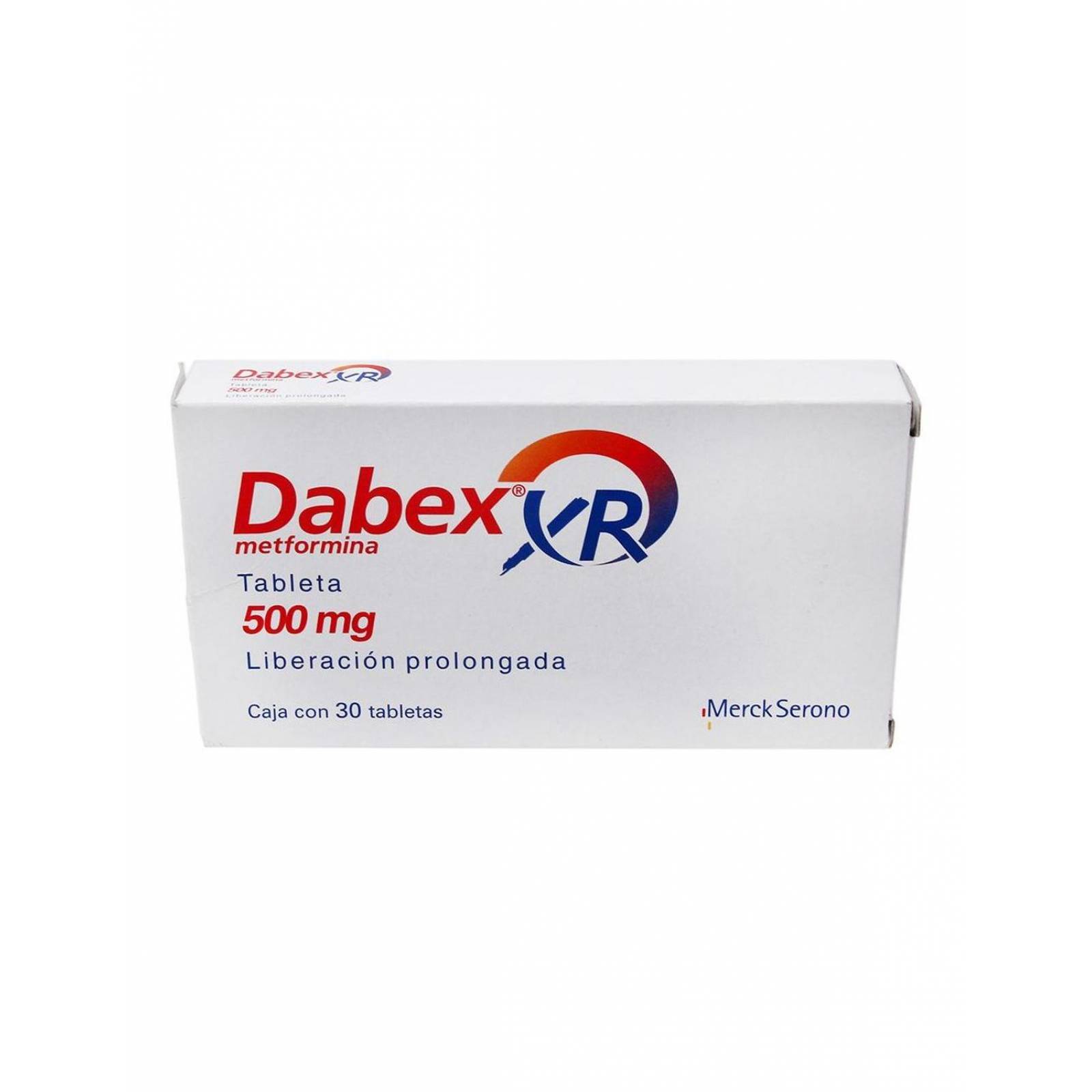 Dabex Xr 500 Mg Caja Con 30 Tabletas 
