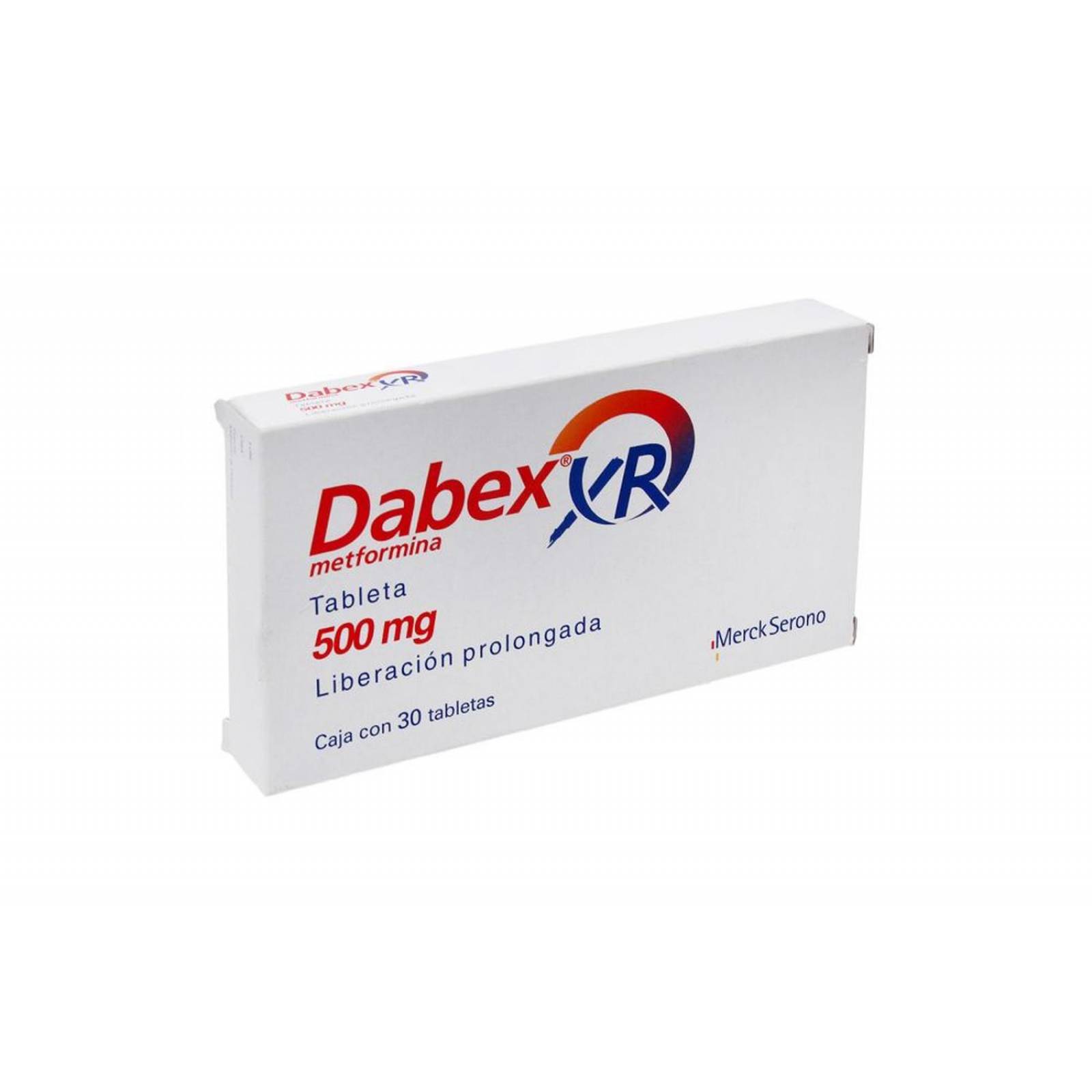 Dabex Xr 500 Mg Caja Con 30 Tabletas 