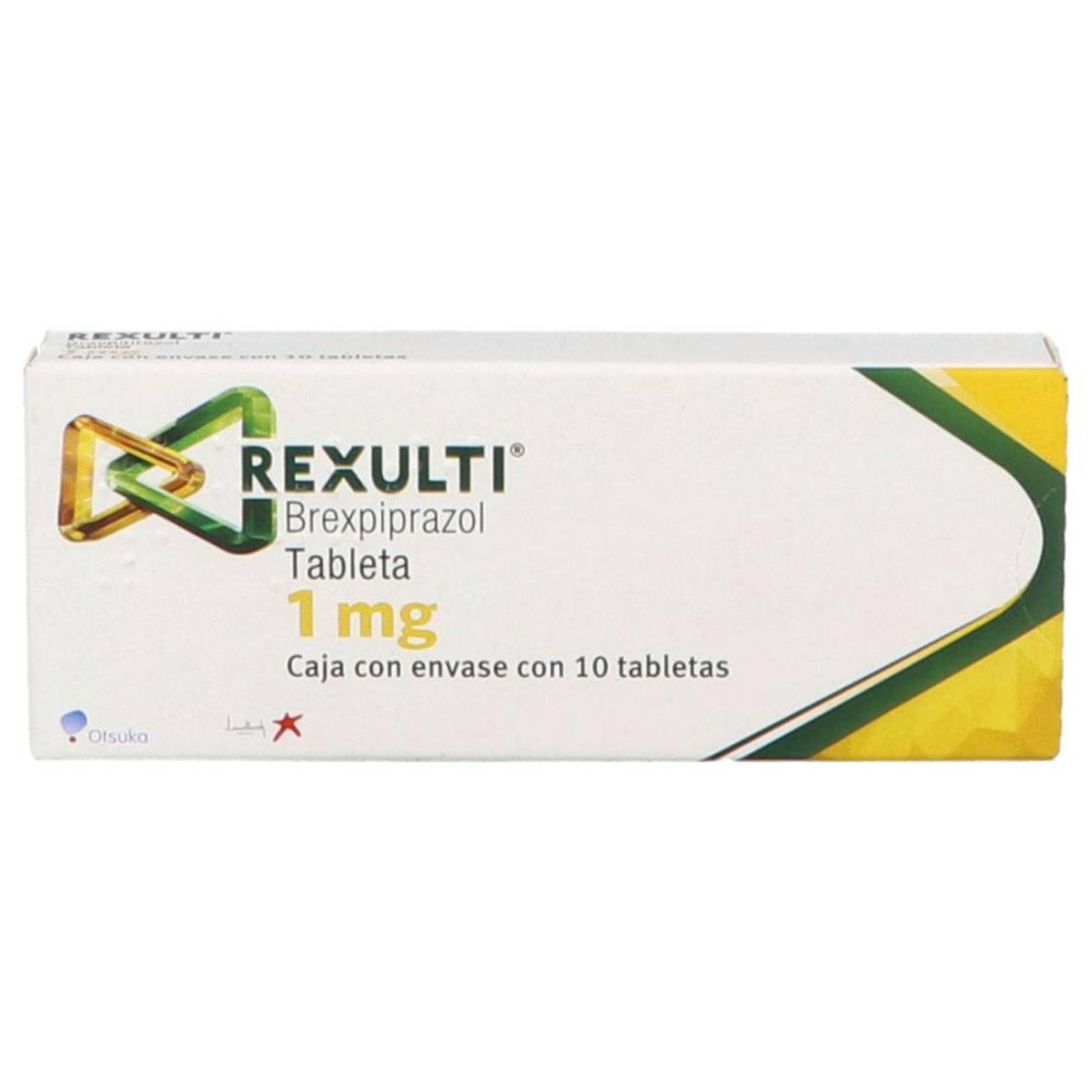 Rexulti 1 mg 10 Con Tabletas 