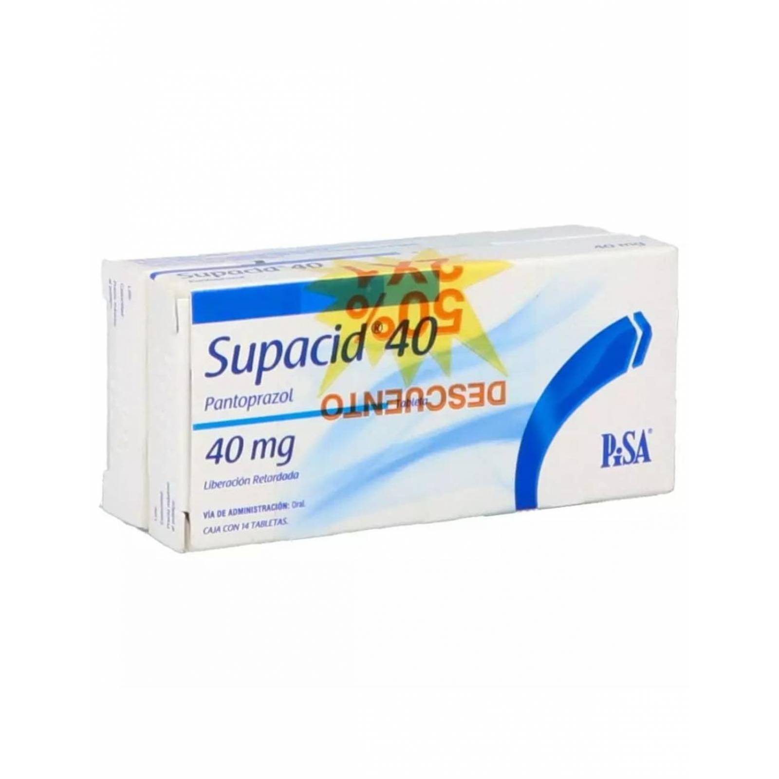 Supacid 40 mg Caja Con 14 Grageas - 2x1 
