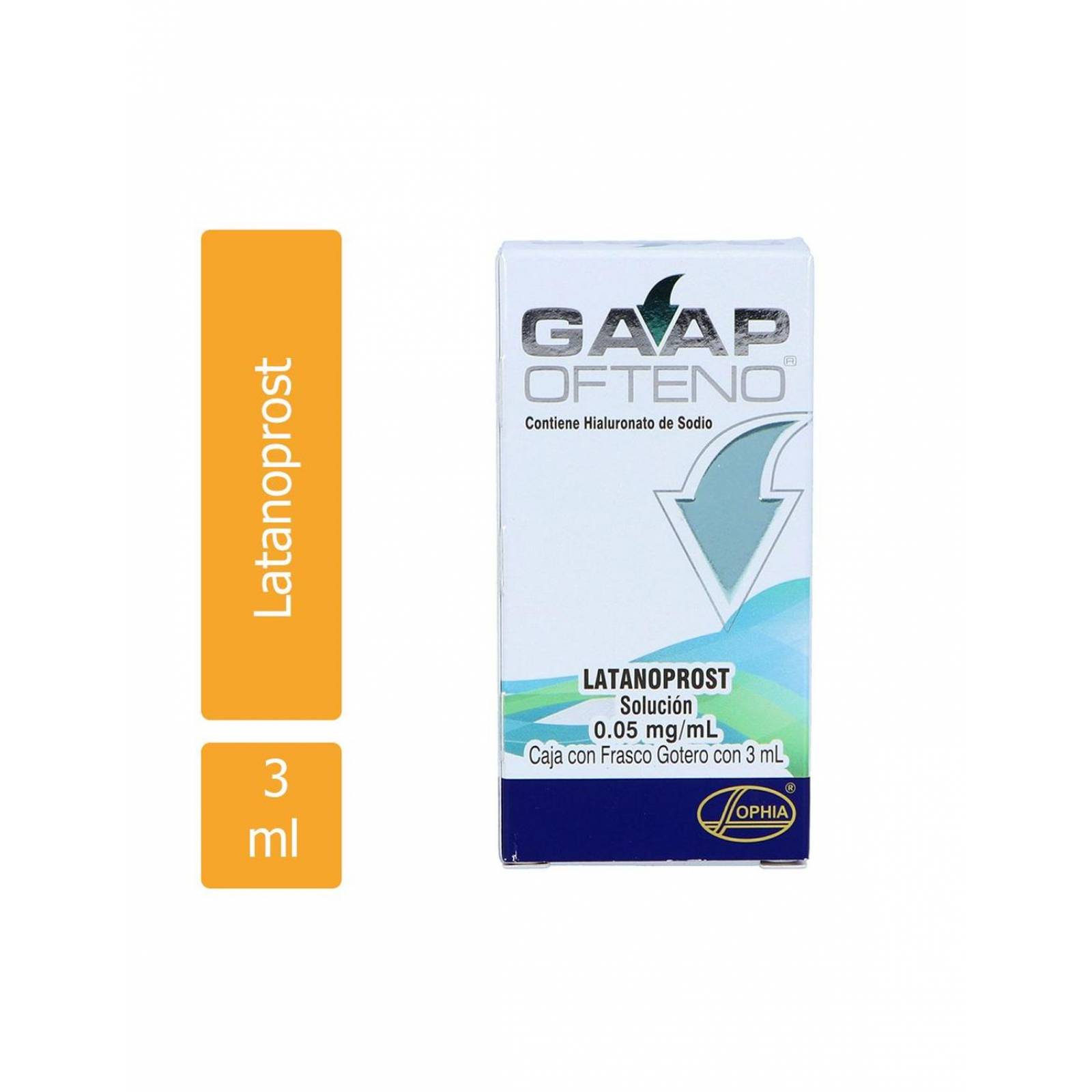 Gaap Ofteno Solución 0.005 % Caja Con Frasco Gotero Con 3mL 