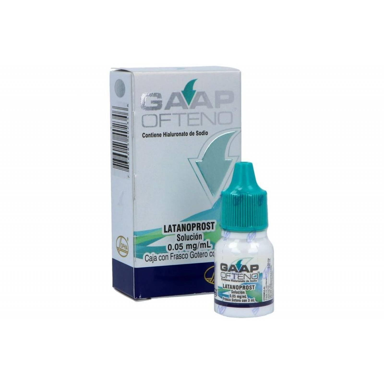 Gaap Ofteno Solución 0.005 % Caja Con Frasco Gotero Con 3mL 