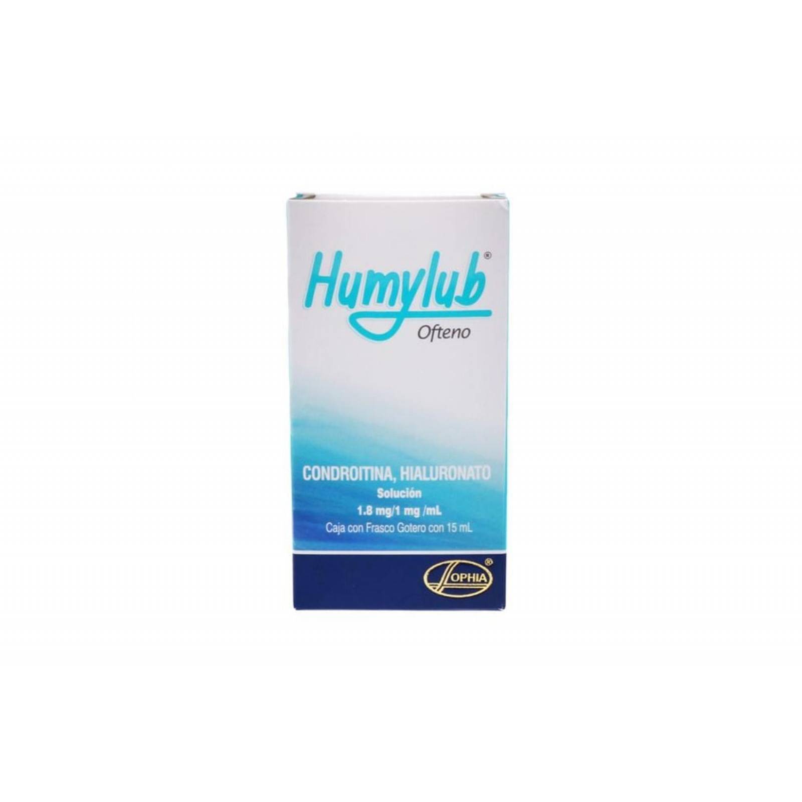Humylub Ofteno Caja Con Frasco Gotero Con 15 mL 