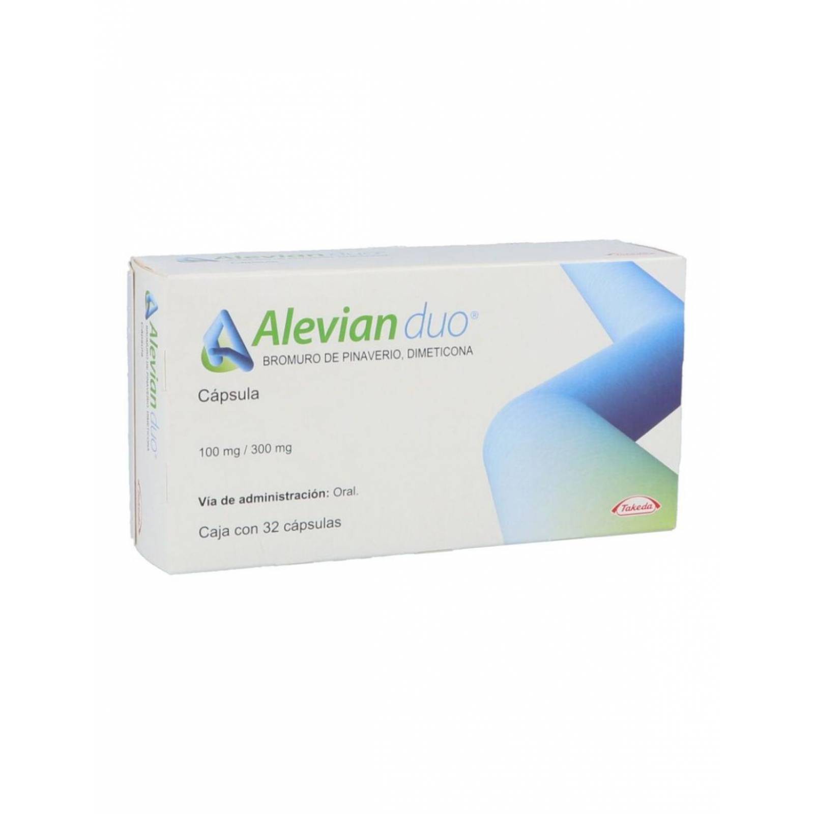 Alevian Duo 100 mg / 300 mg Caja Con 32 Cápsulas 