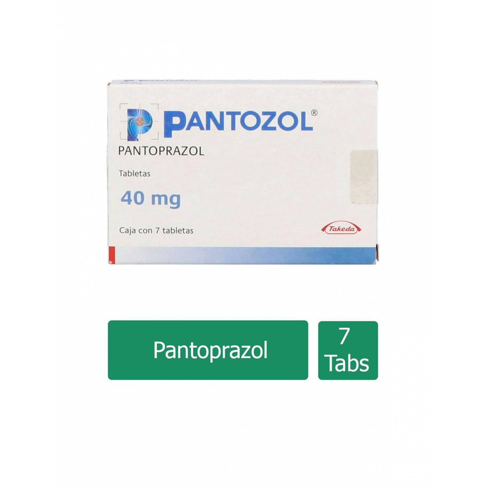 Pantozol 40 mg Caja Con 7 Tabletas 