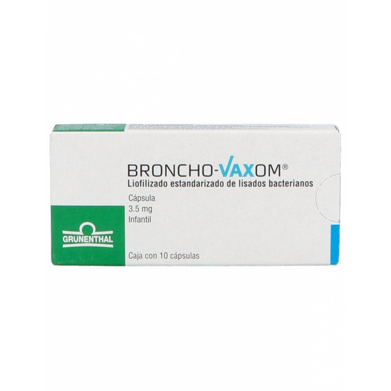 Broncho Vaxom Infantil Caja Con 10 Cápsulas 