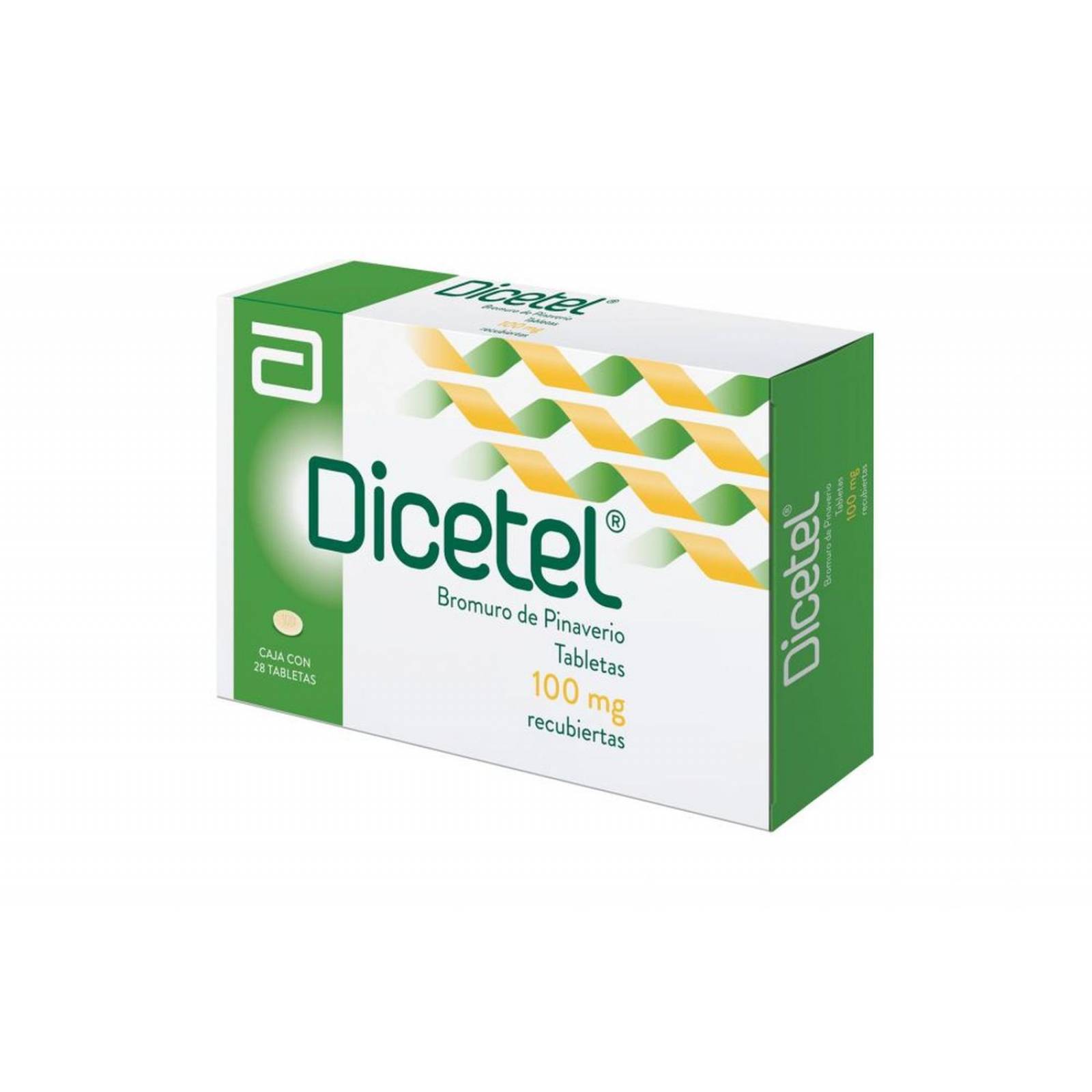 FRM-Dicetel 100 mg Caja Con 28 Tabletas 