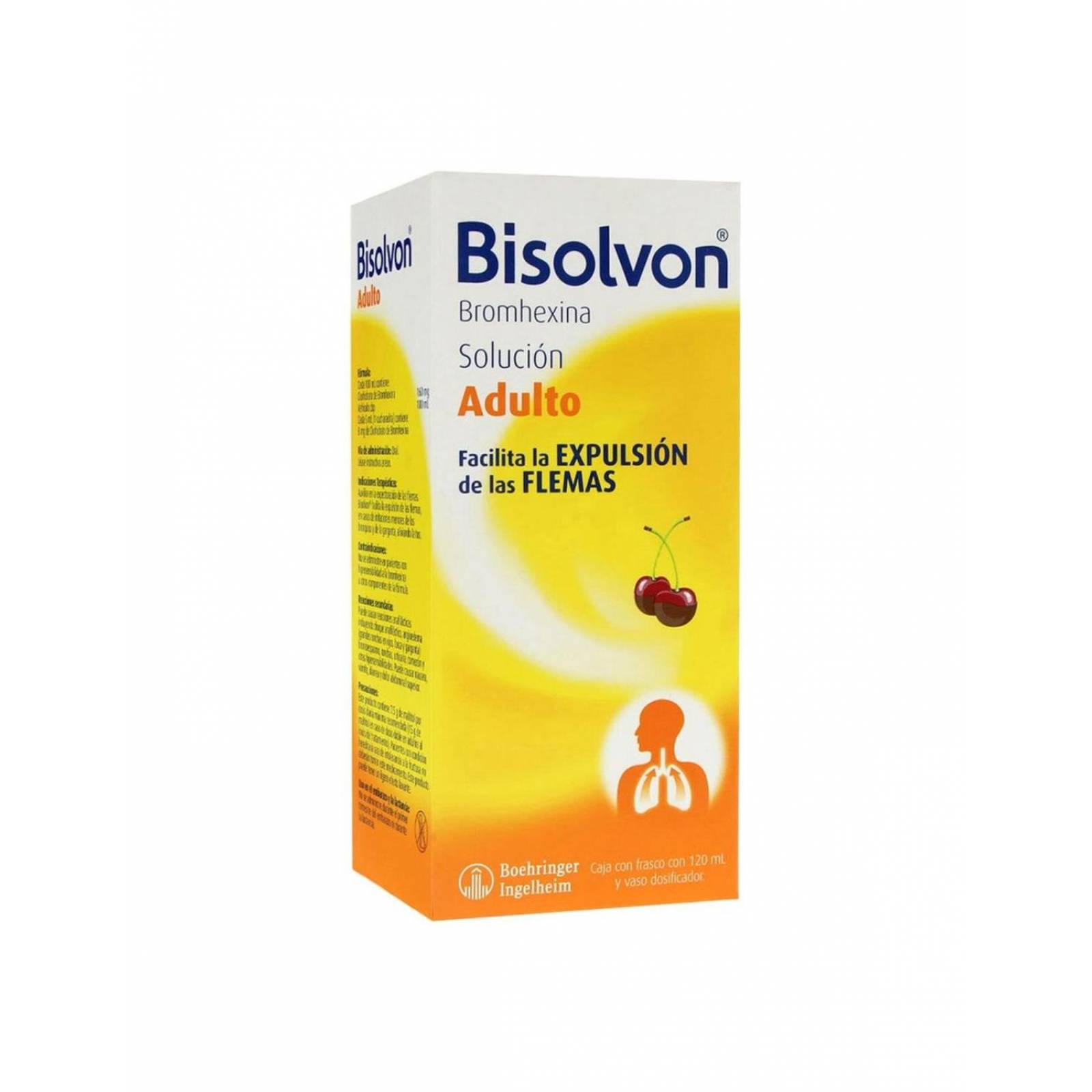 Bisolvon Solución Adulto Caja con Frasco con 120mL Gotas 