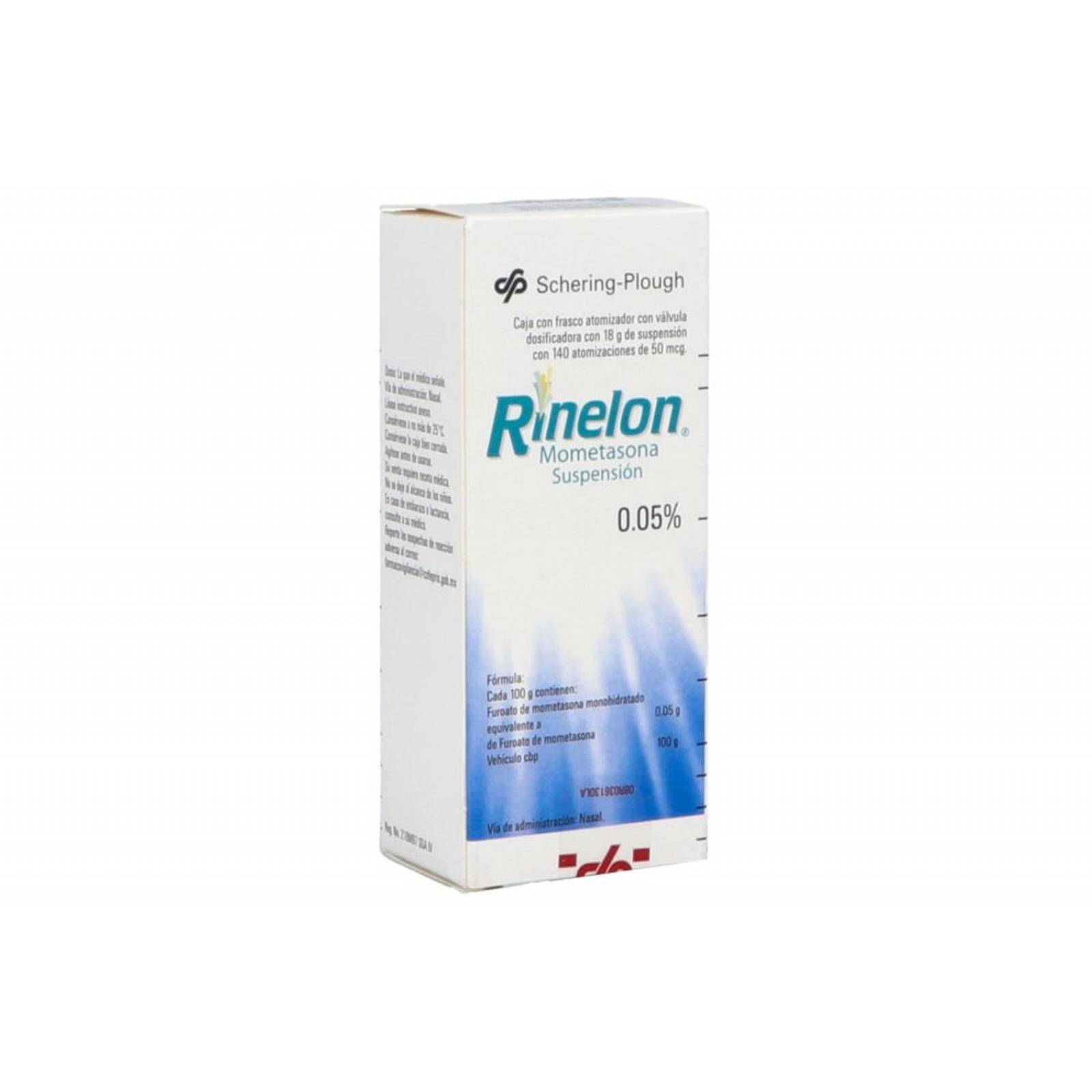 Rinelon 0.05% Spray Nasal Frasco Nebulizador Con 140 Nebulizaciones 
